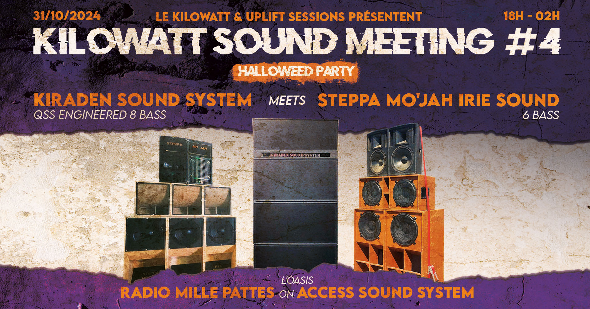Kilowatt Sound Meeting #4: Kiraden, Steppa Mo'jah Cover