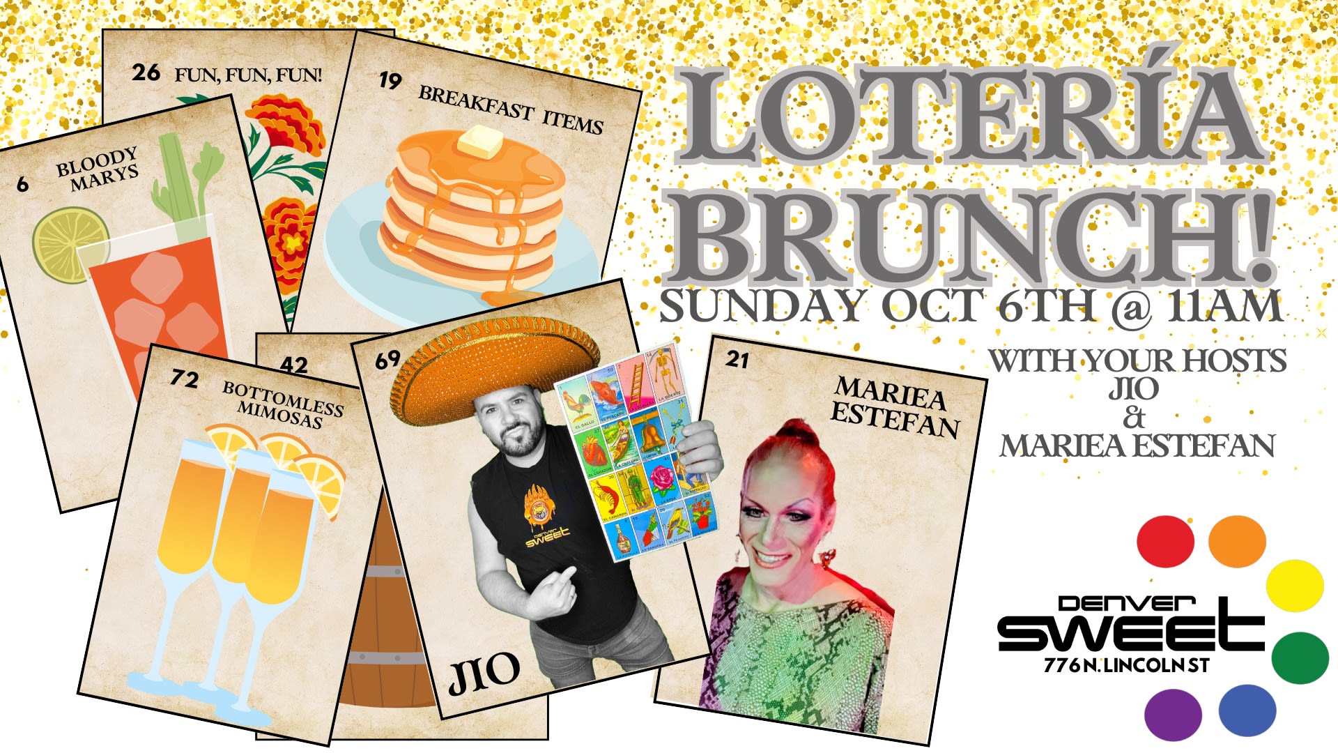 🥚 🍔  Loteria Brunch W/ Jio & Maria 🍳 🥓  (No Cover) 10/6 Cover