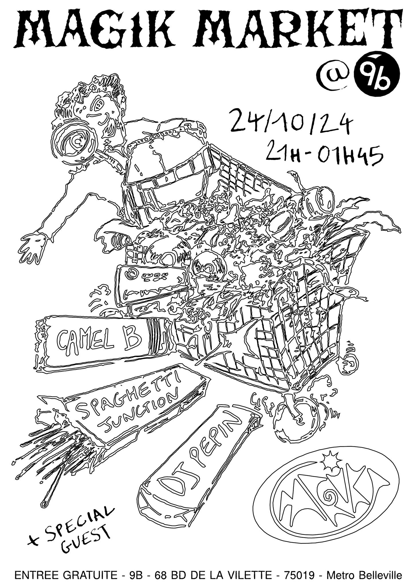 Magik Market @Le 9b Cover