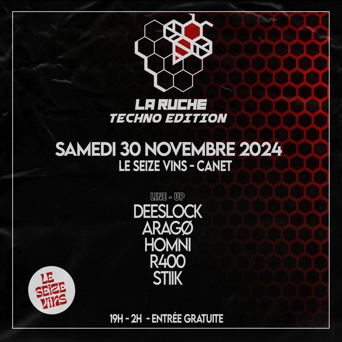 La Ruche: Techno Edition Cover