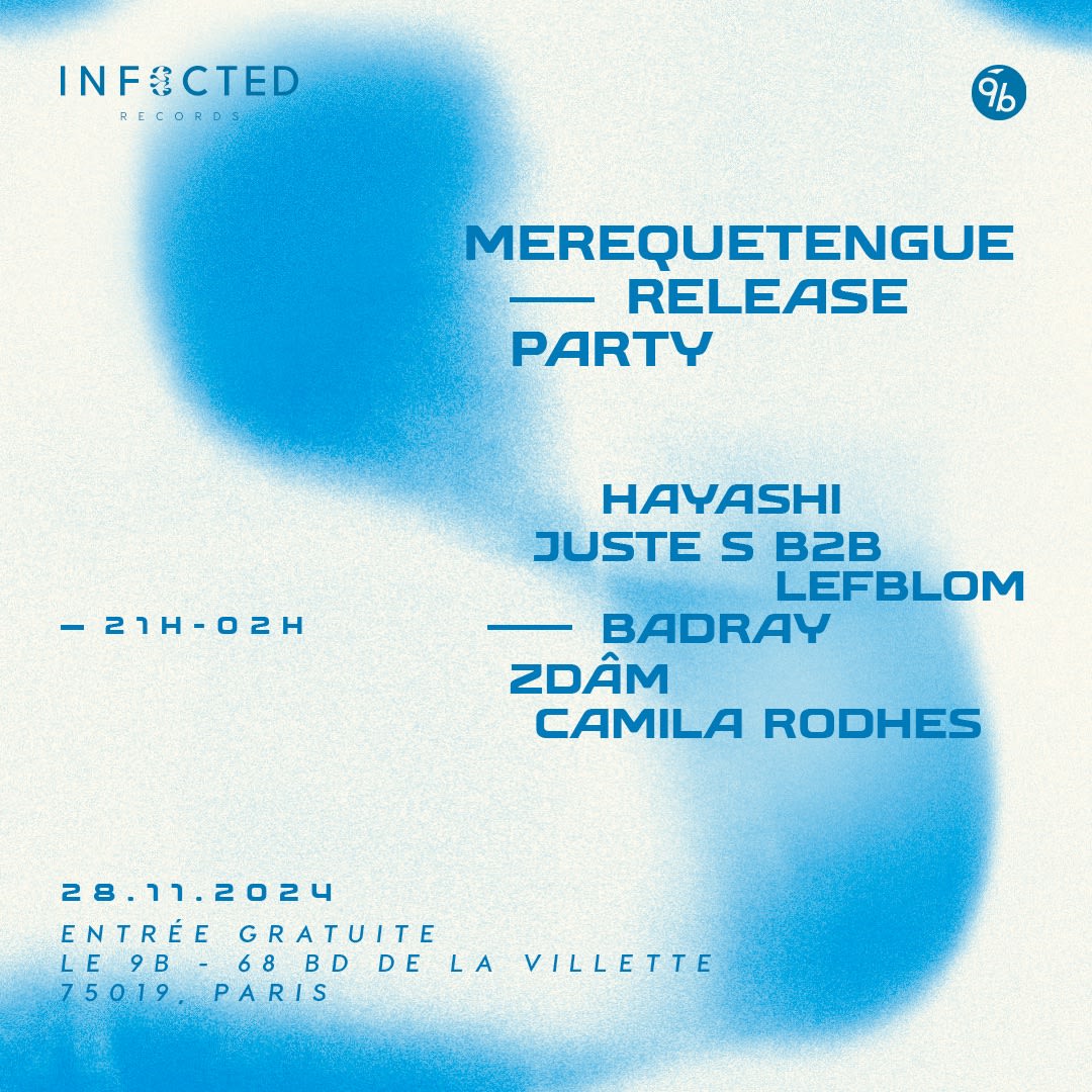 Merequetengue Release Party @Le 9b Cover