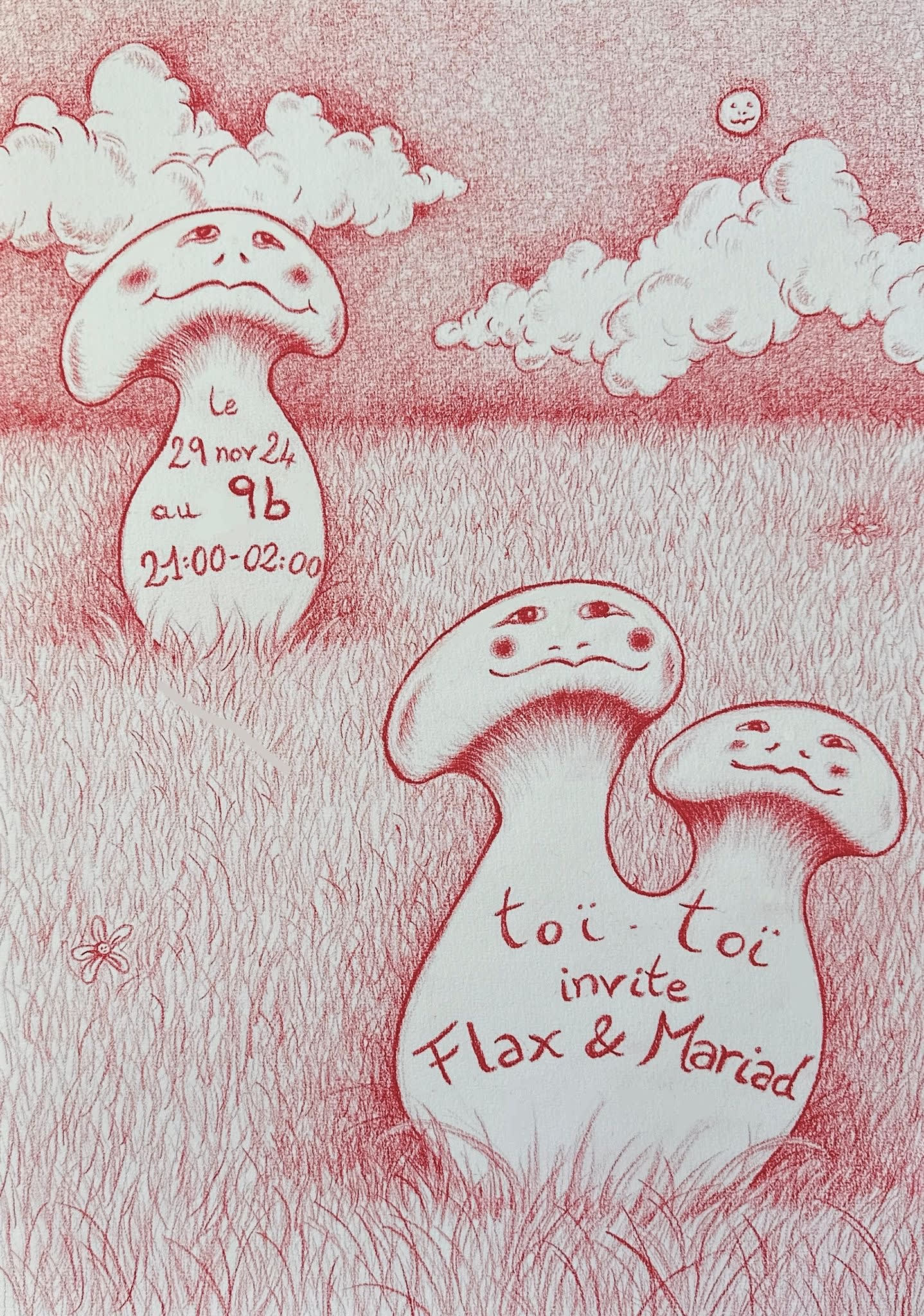 Toï Toï Invite Flax, Mariad @Le 9b Cover