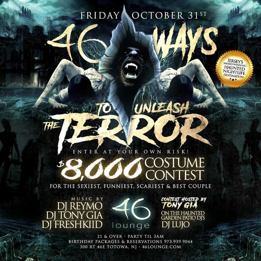 46 Lounge Halloween Party – 46 Ways To Unleash The Terror Cover
