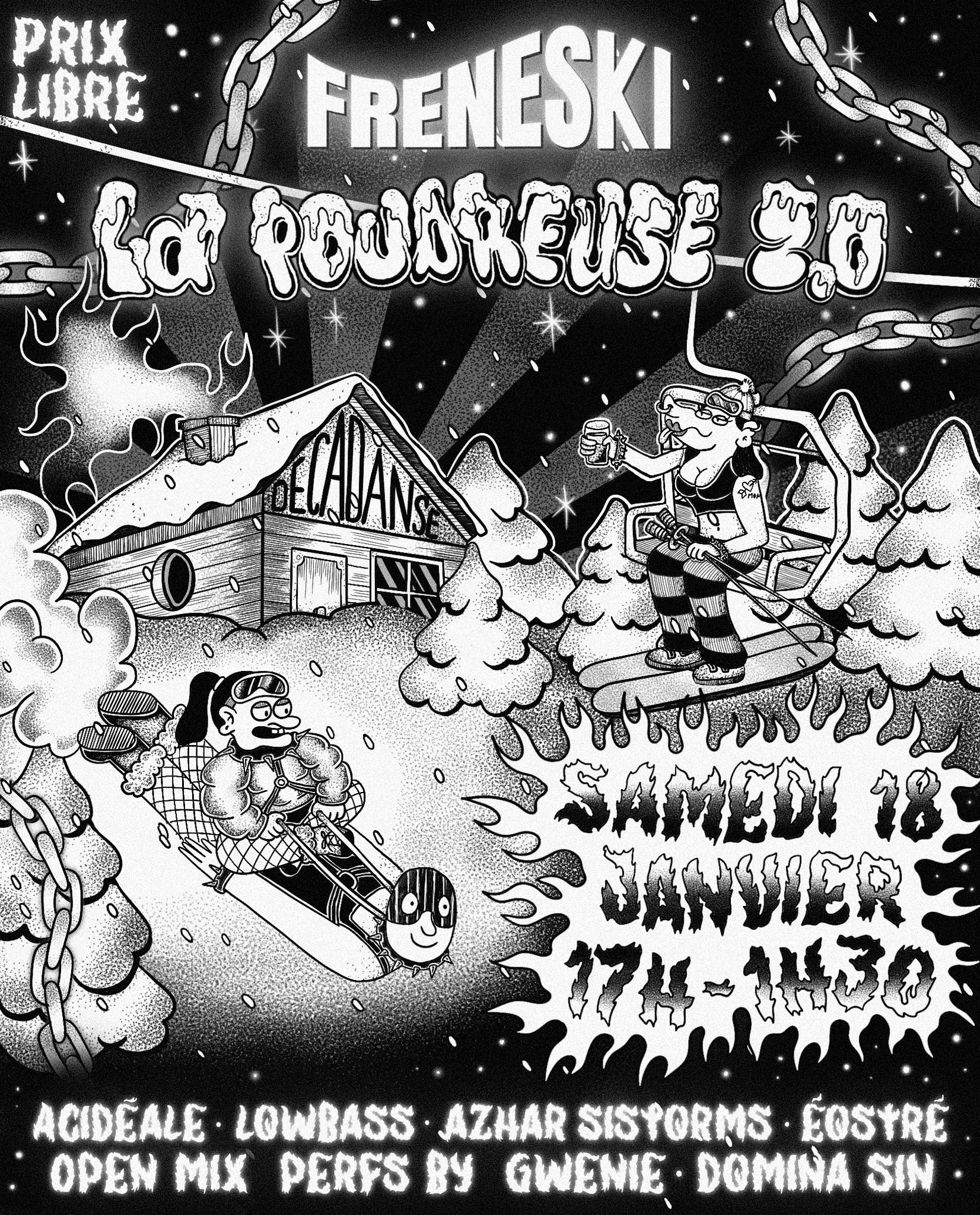 Frénéski : La Poudreuse 2.0 Cover