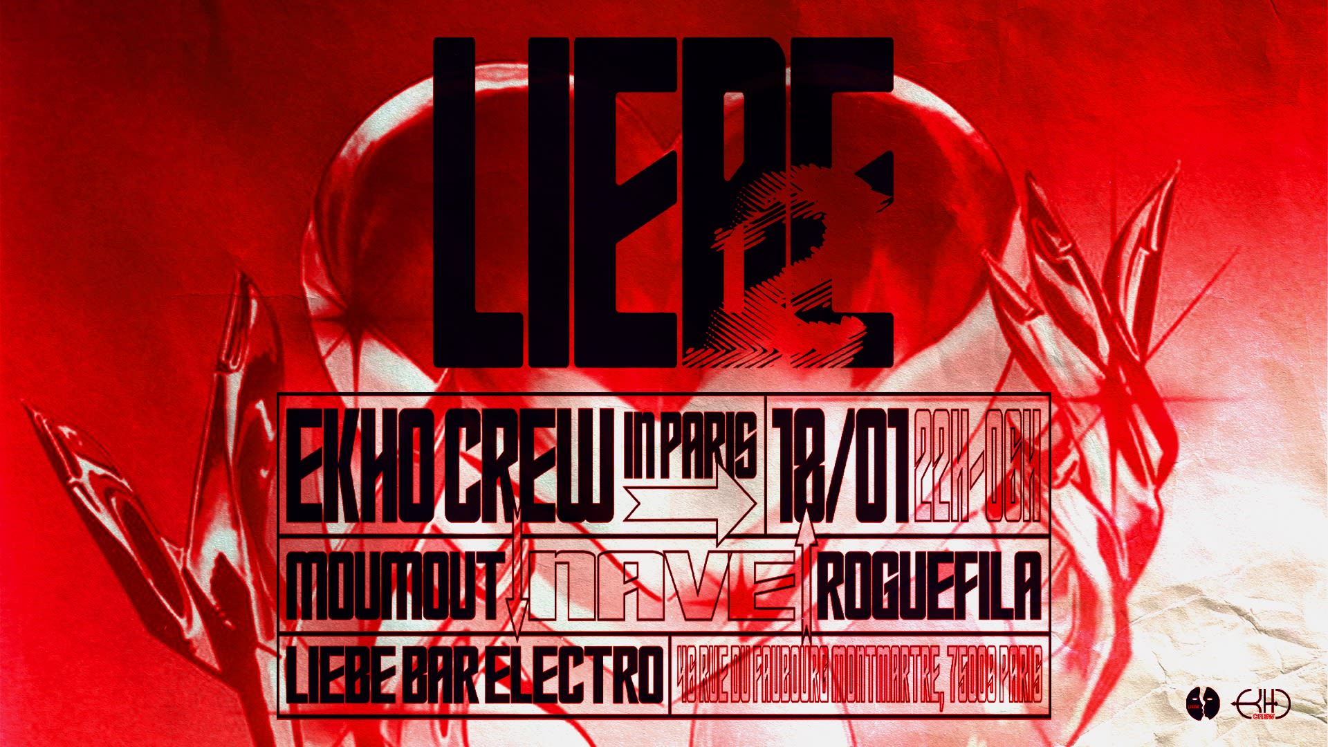 Ekho Crew In Paris : Liebe Bar #2 Cover