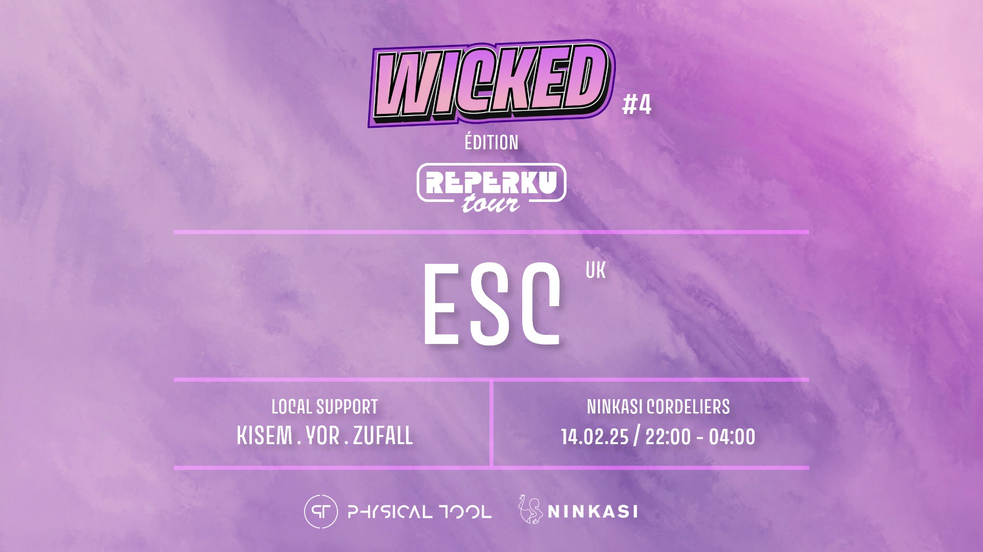 Wicked #4 X Reperku Tour Cover