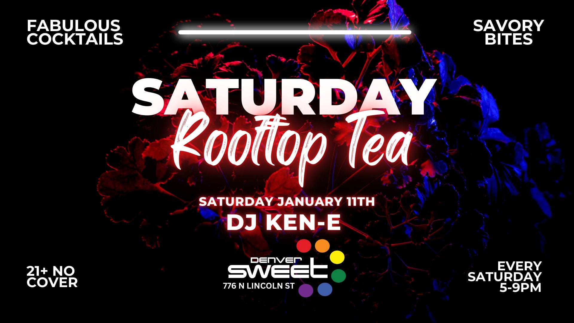 Rooftop Tea 🍵 Dj Ken-E - No Cover 1/11 Cover