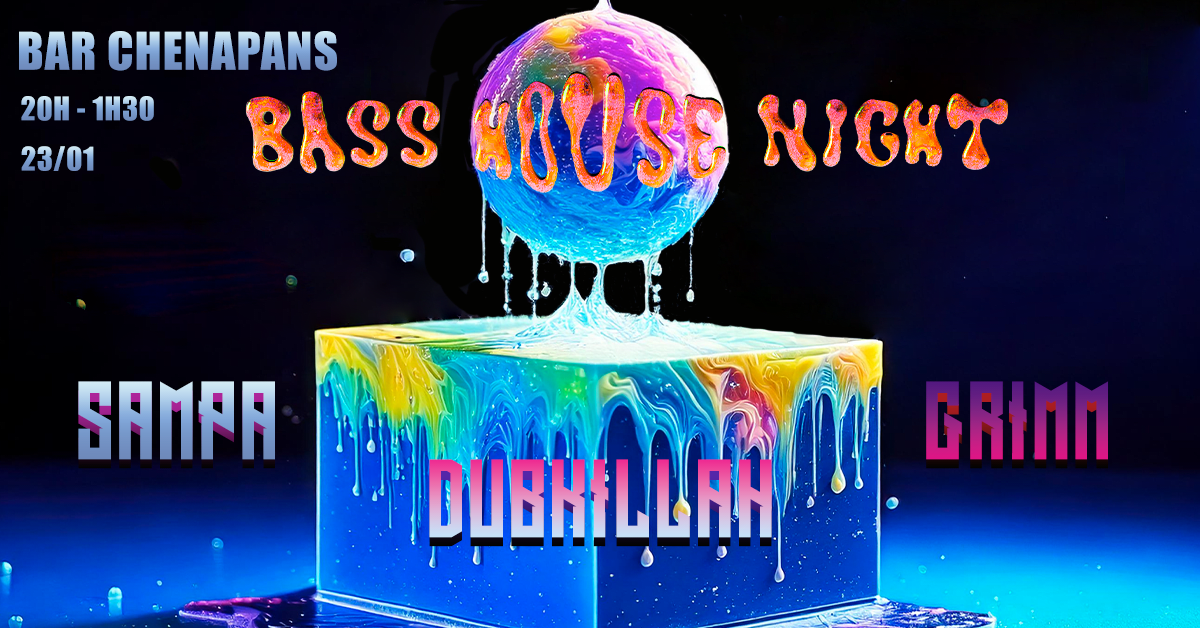 Bass House Night - Sampa, Dubhillah, Grim Cover
