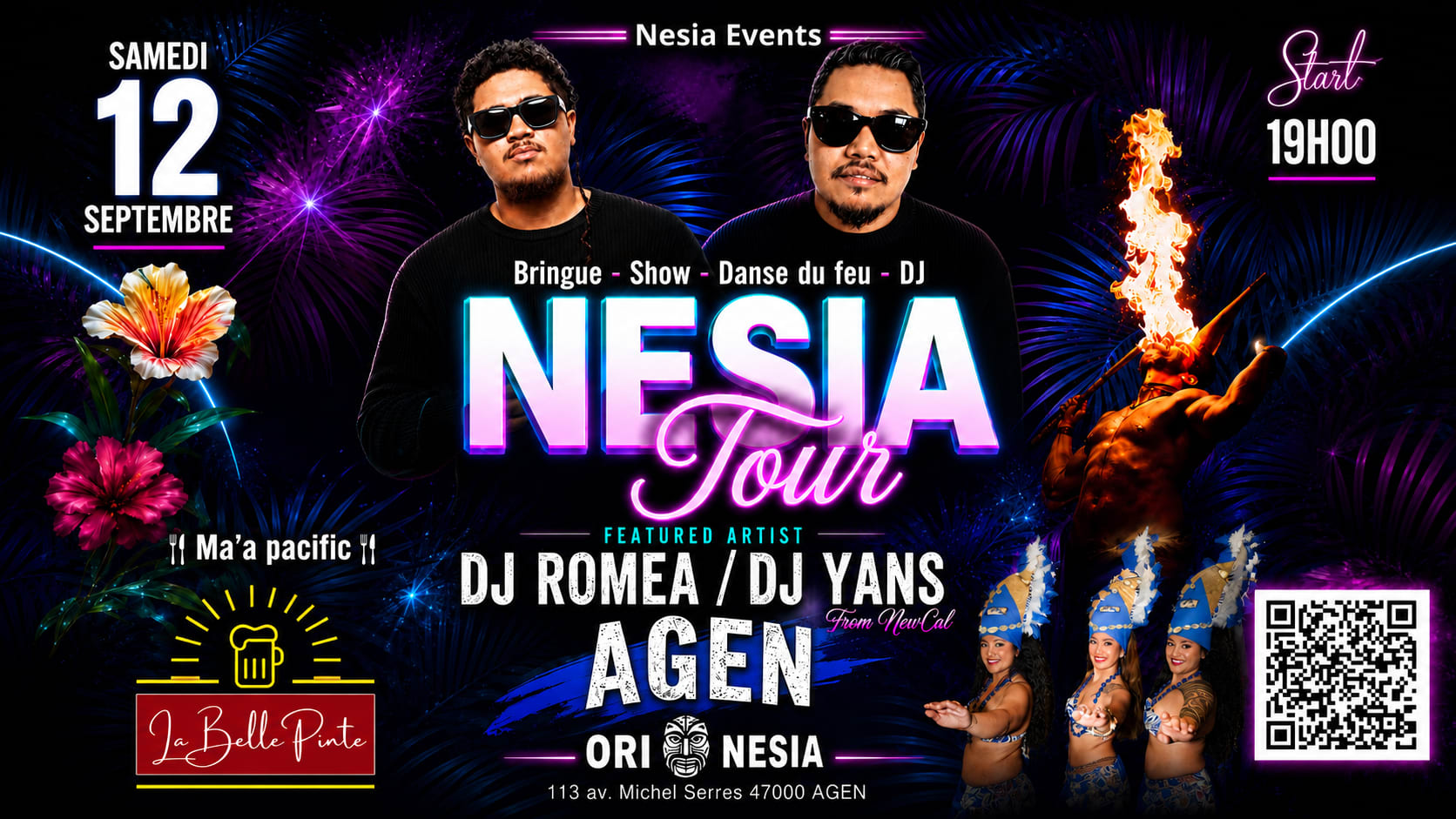 Nesia Tour - Agen 09/2026 Cover