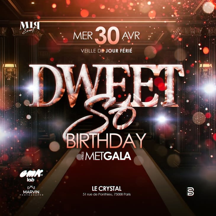 Dweet So Birthday Edition Met Gala Cover