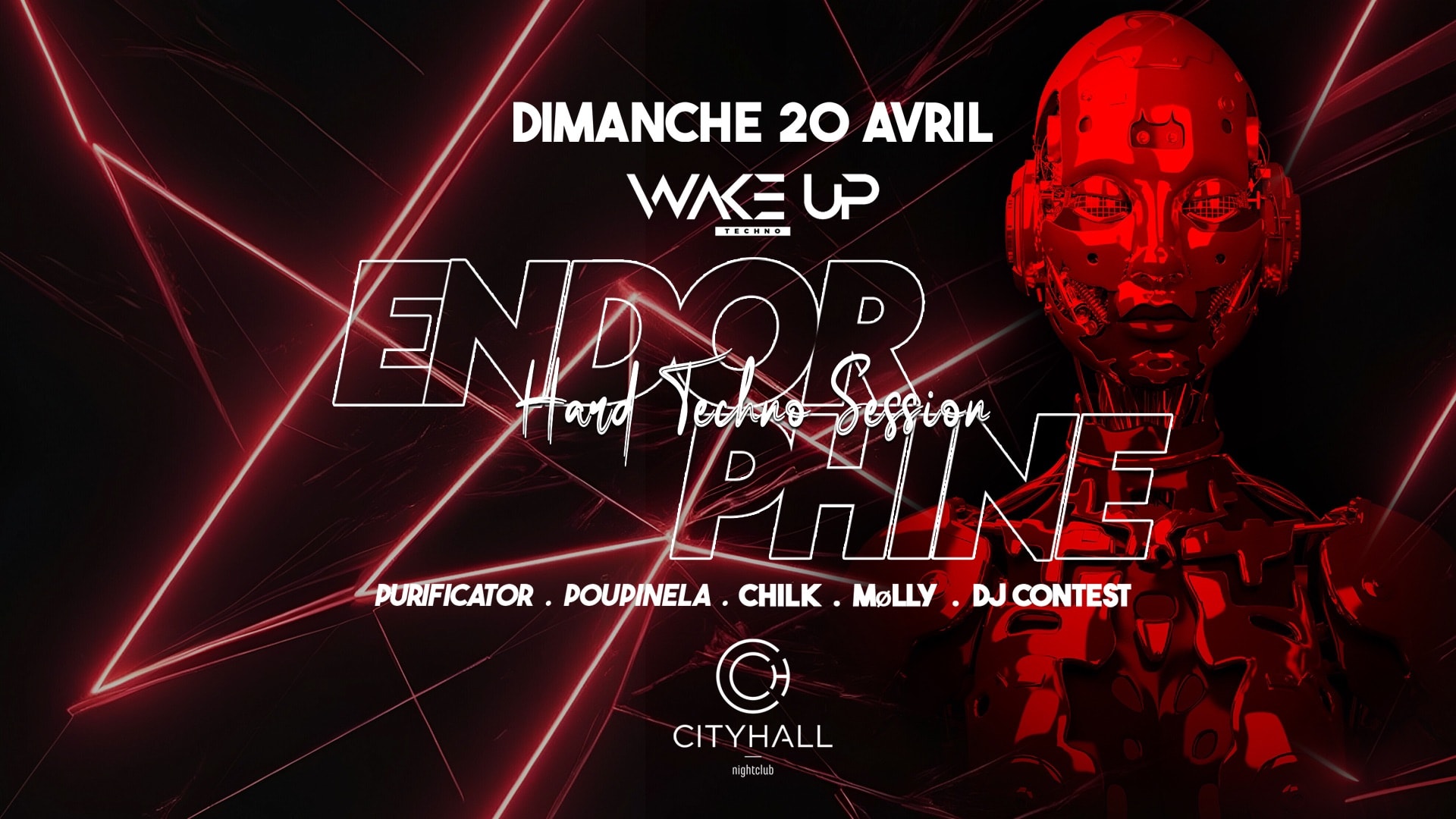 Endorphine - Hard Techno Cover