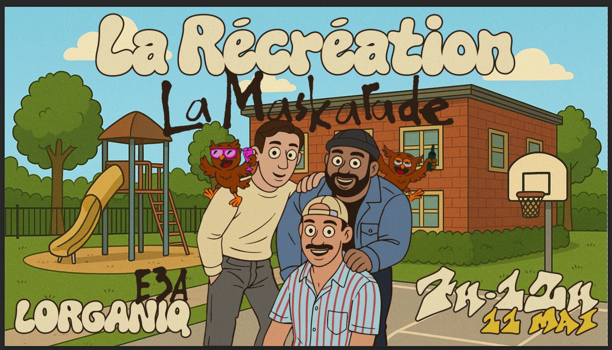 After 7h - 12h | Lorganiq Invite La Maskarade Cover