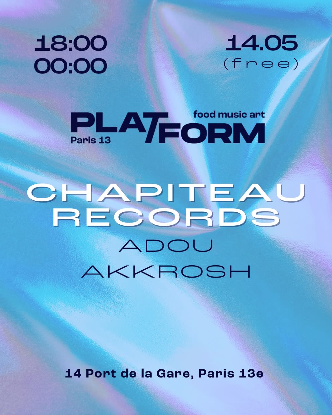 Open-Air Chapiteau Records • Adou X Akkrosh • Free Cover