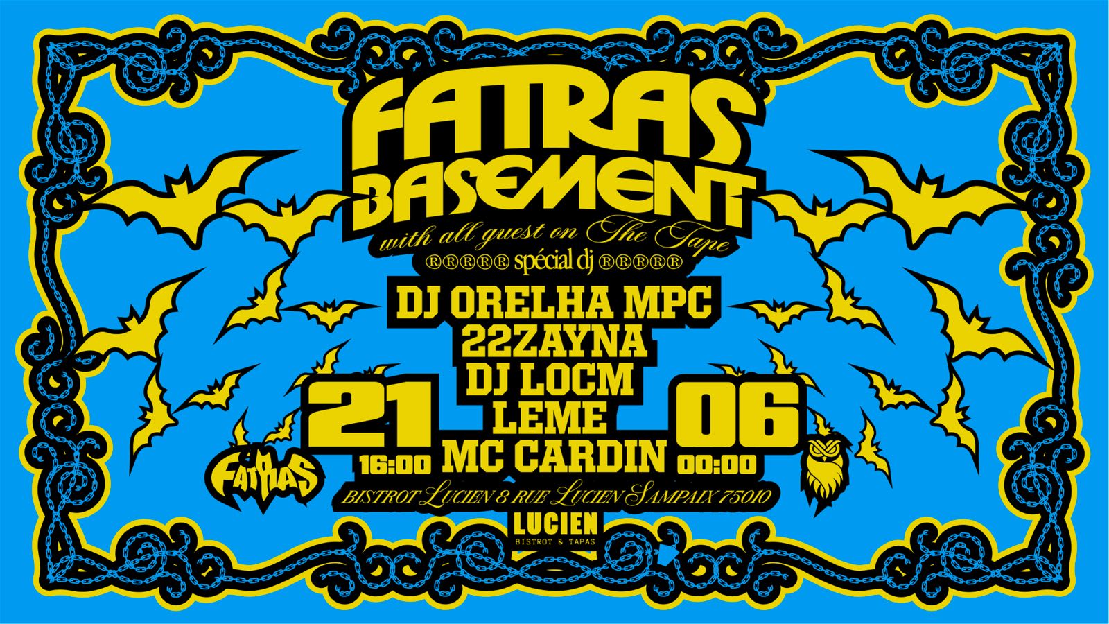 Fête De La Musique Fatras X Bistrot Lucien X Br Touch Cover