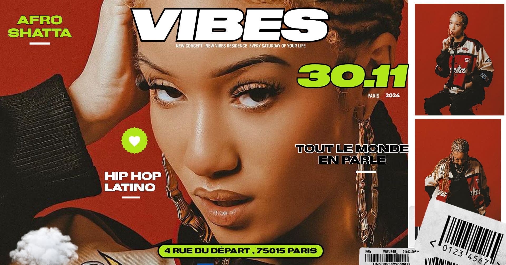 Vibes: Hip Hop / Afrobeat / Shatta / Latino Cover
