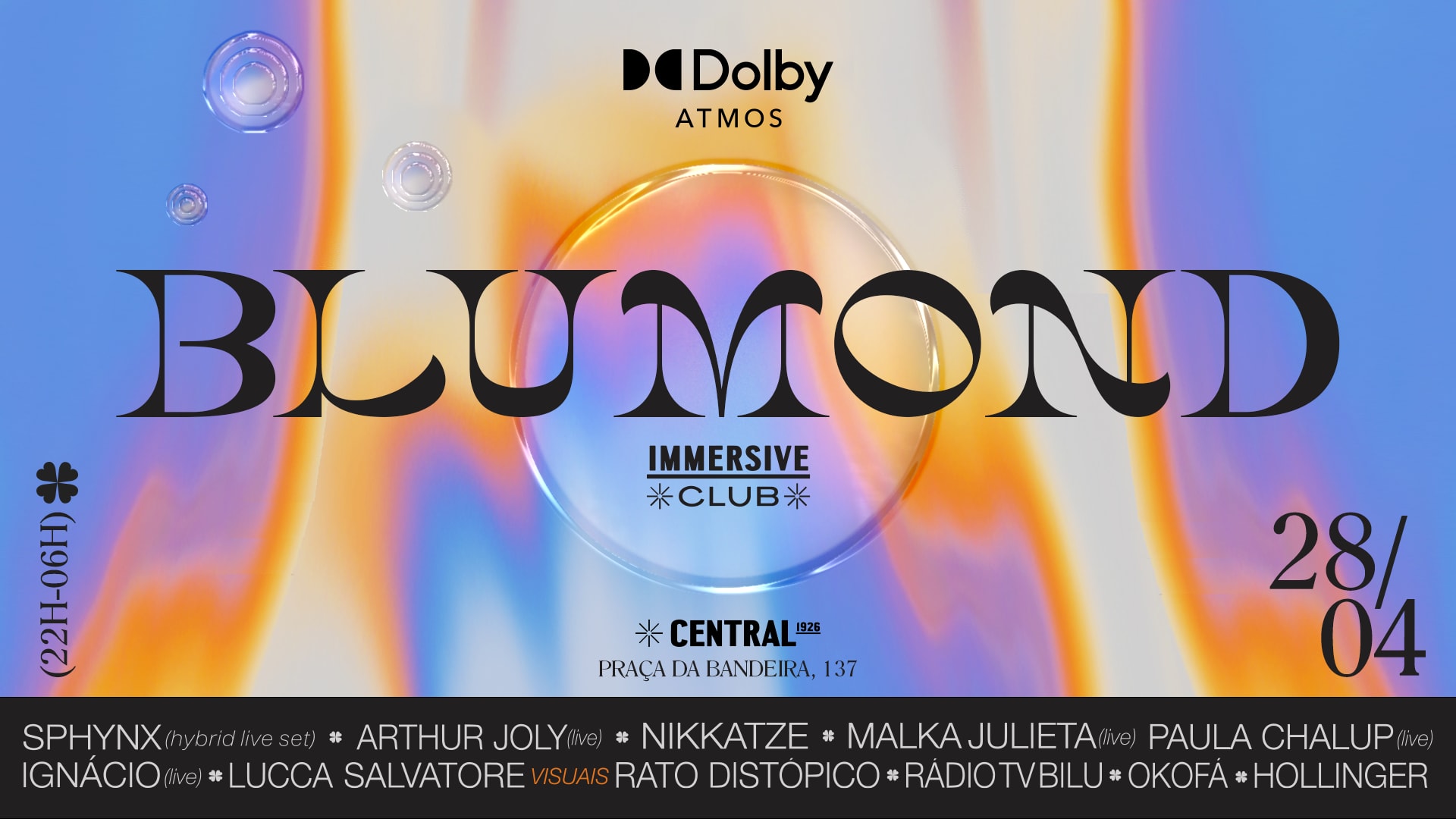 Blumond - Live In Dolby Atmos * Cover