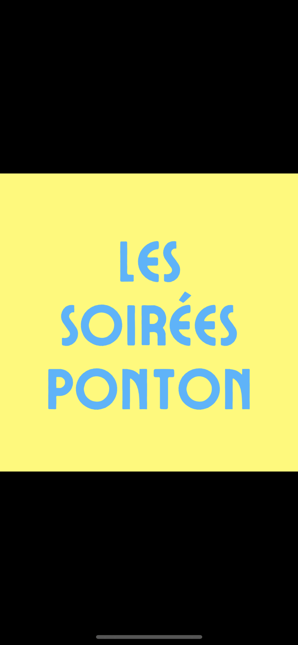 Soirée Ponton 01/08 Cover