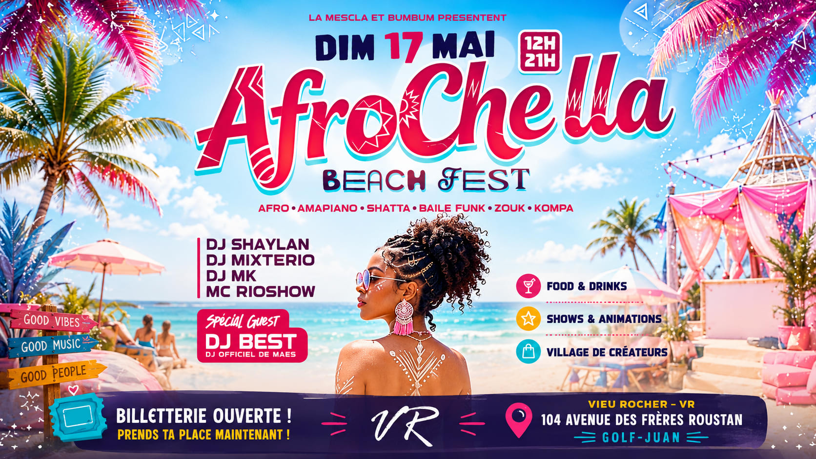 Afrochella Beach Fest Cover