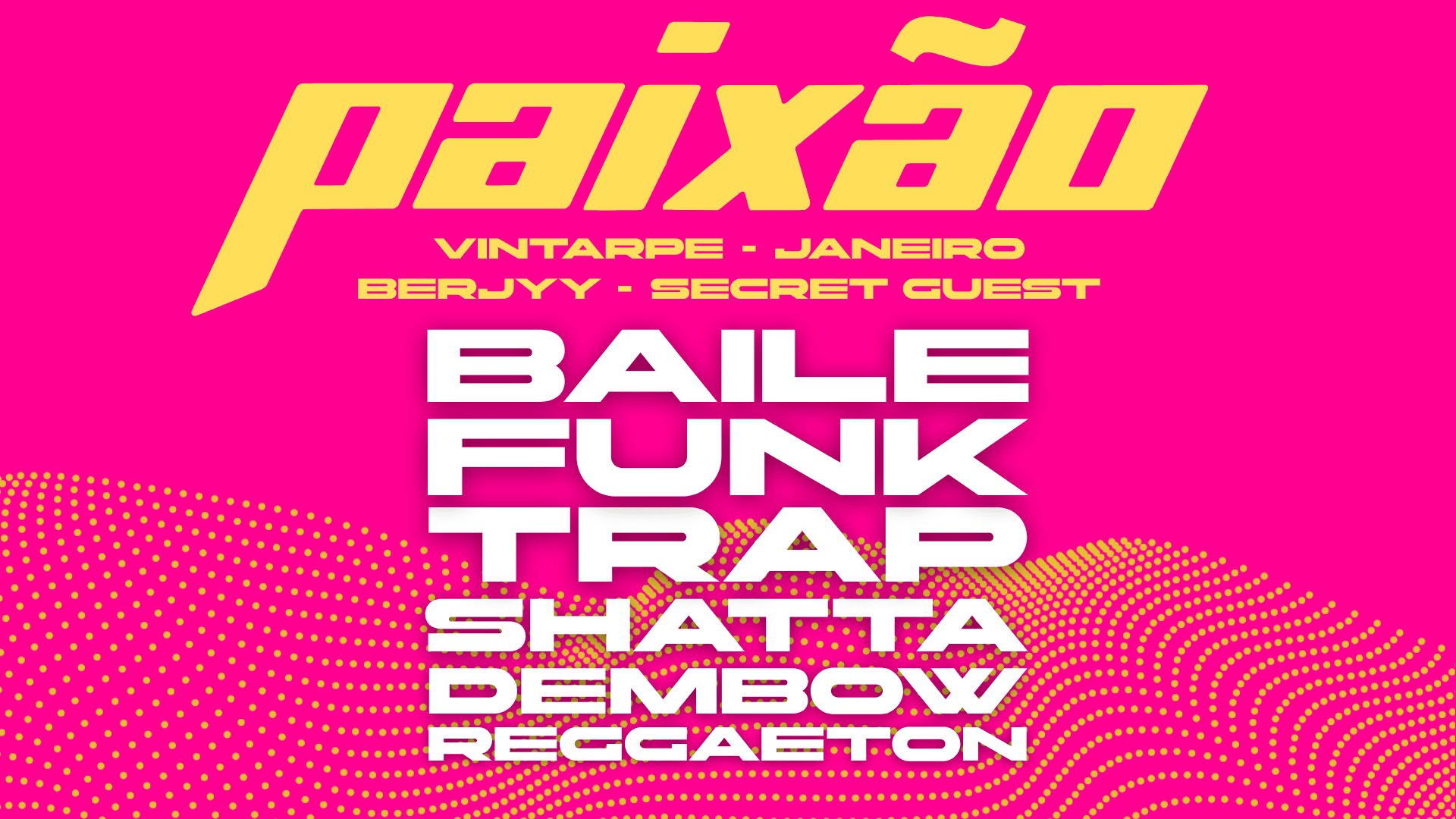 Paixão Party - Invite Vintarpe Cover