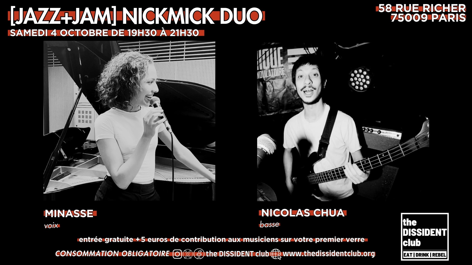 [Jazz+Jam] Nickmick Duo Cover