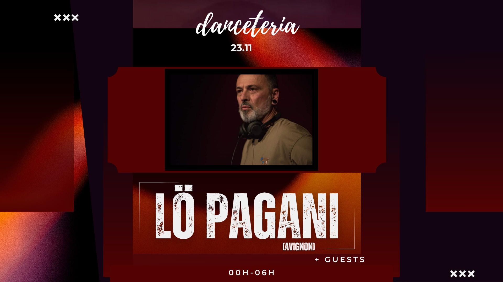 Lö Pagani @ Danceteria Cover