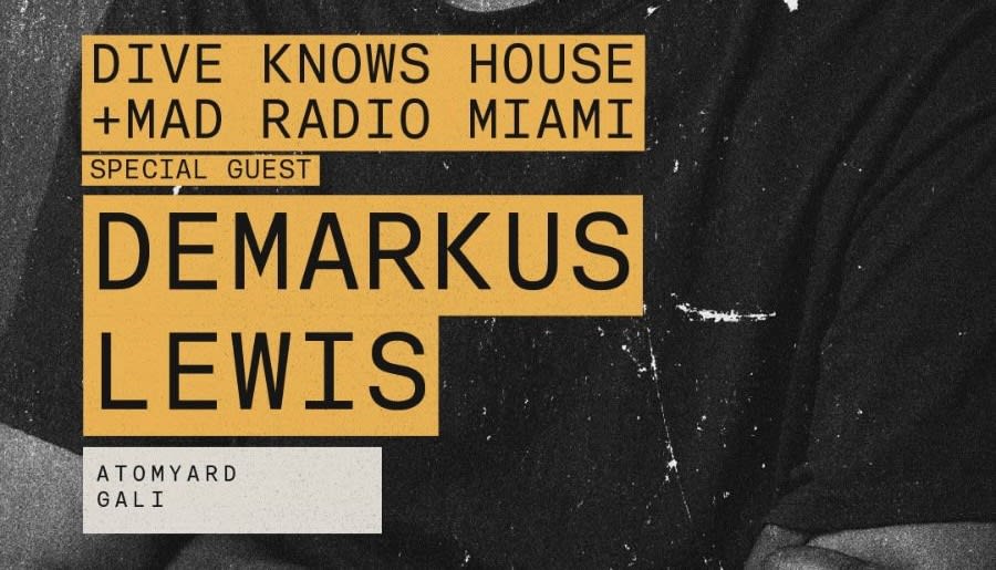 Mad Radio Present Demarkus Lewis Cover