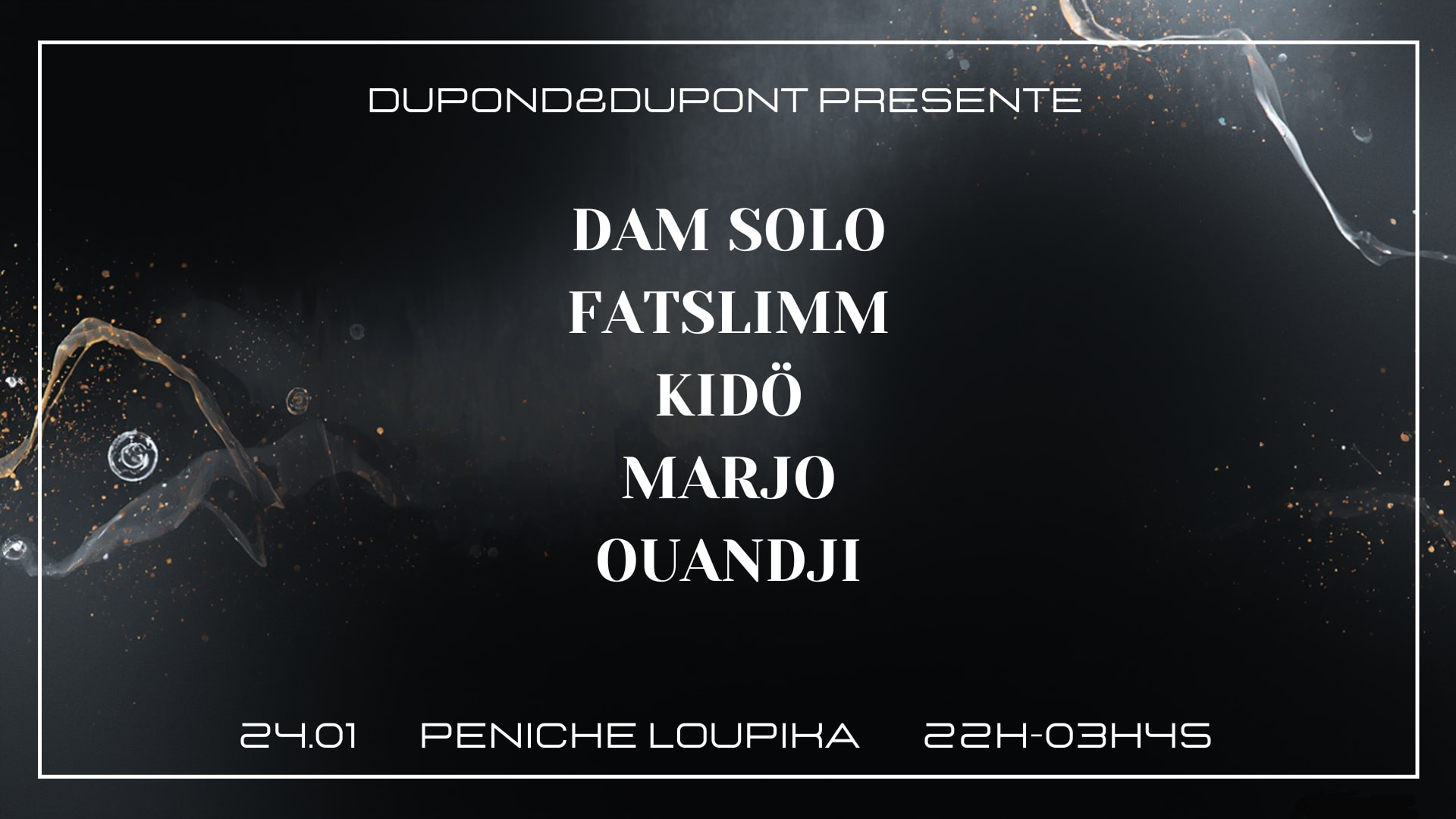 Dupond&Dupont Présente Dam Solo,Fatslimm,Kidö,Marjo,Ouandji Cover