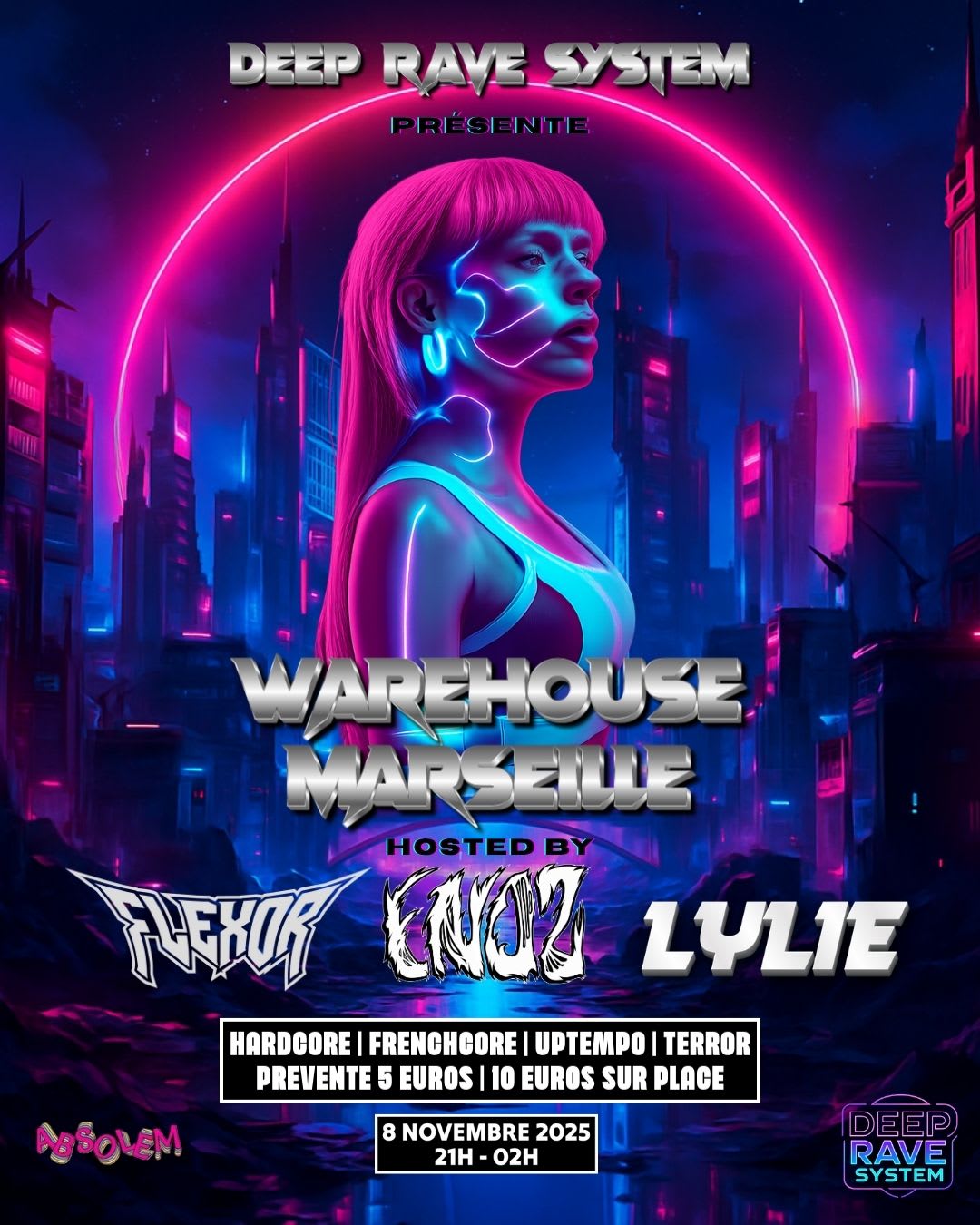 Deep Rave System Marseille Cover