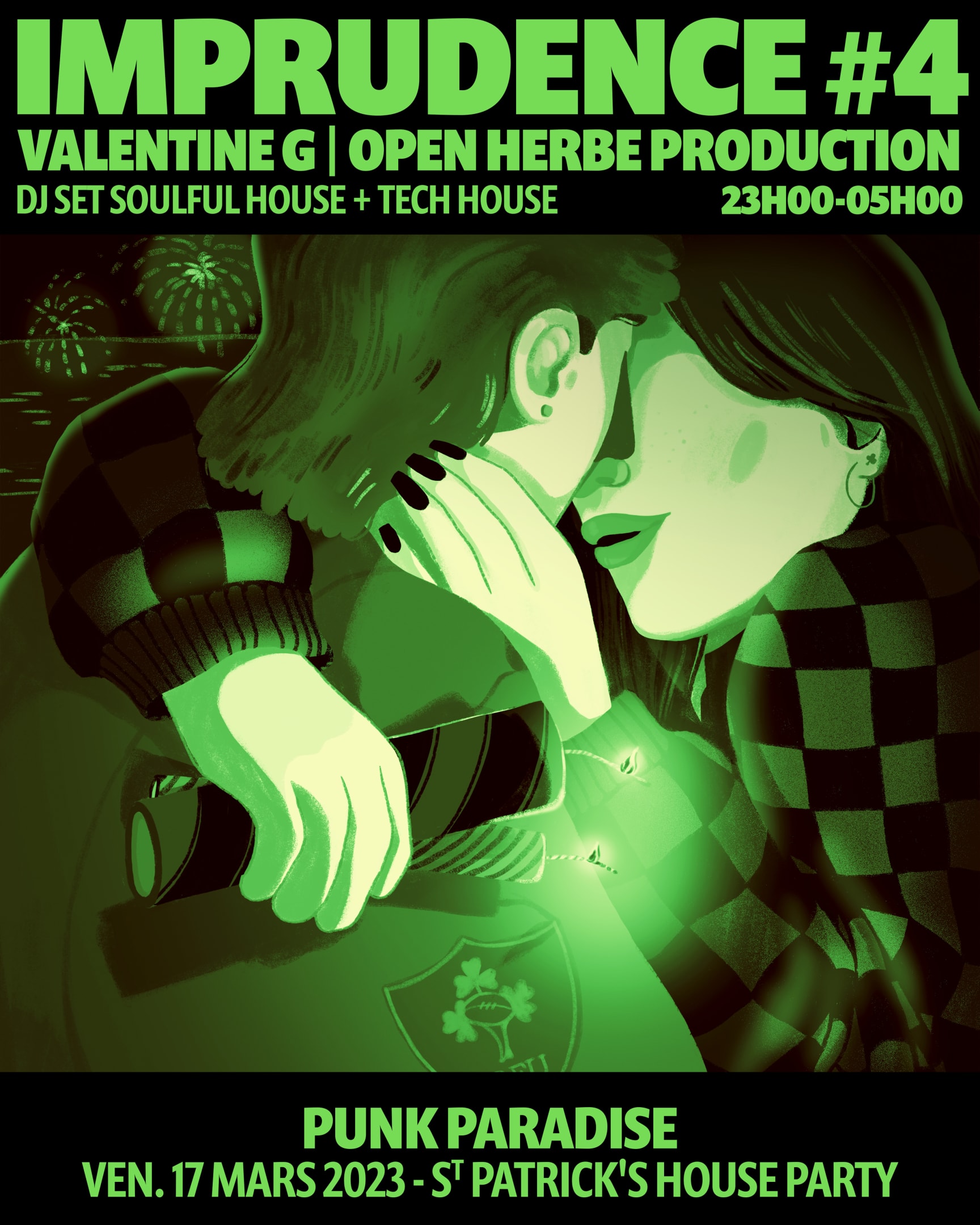 Imprudence #4 • St Patrick's House Party Cover