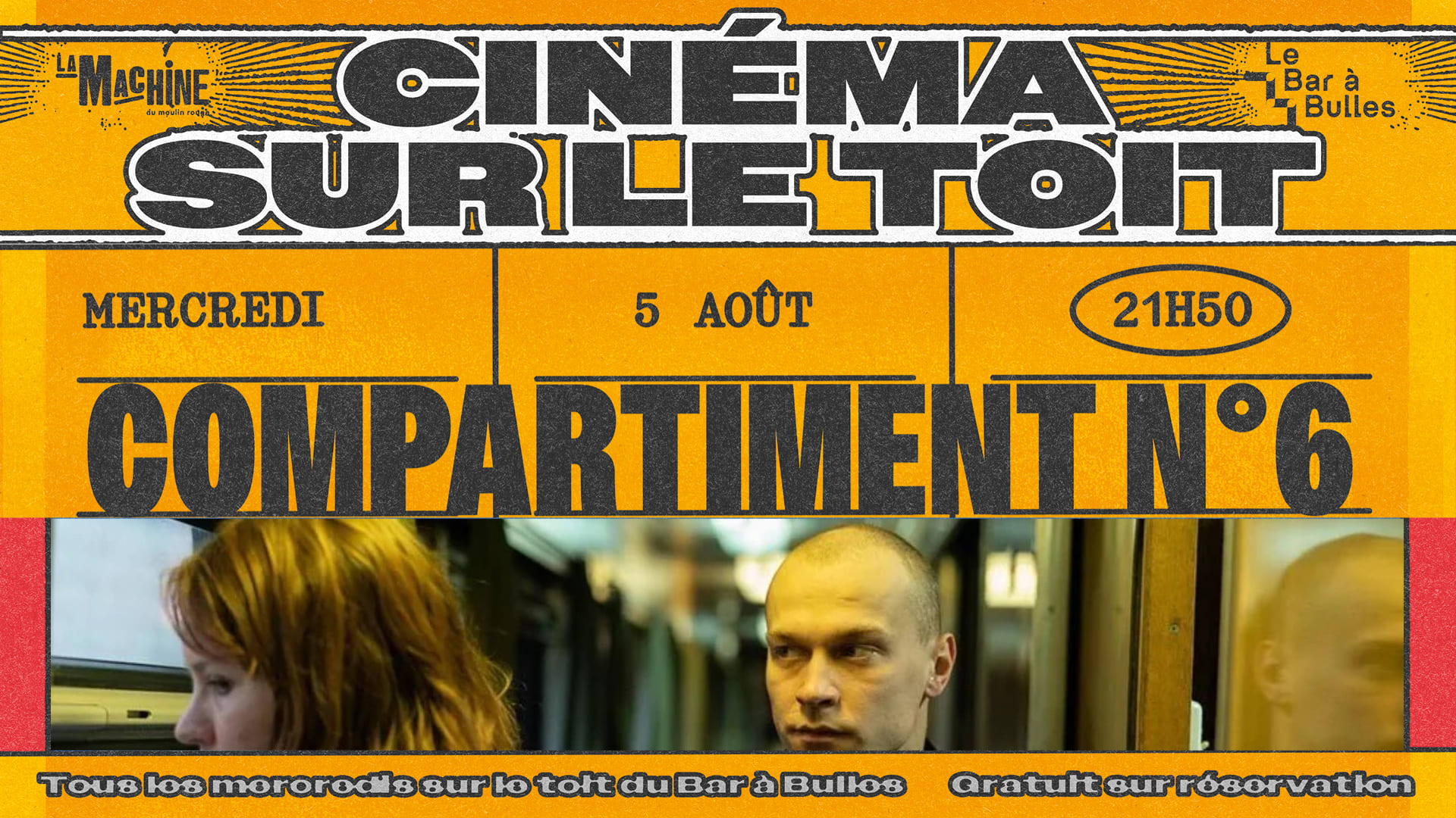 Cinéma Sur Le Toit : Compartiment N°6 Cover