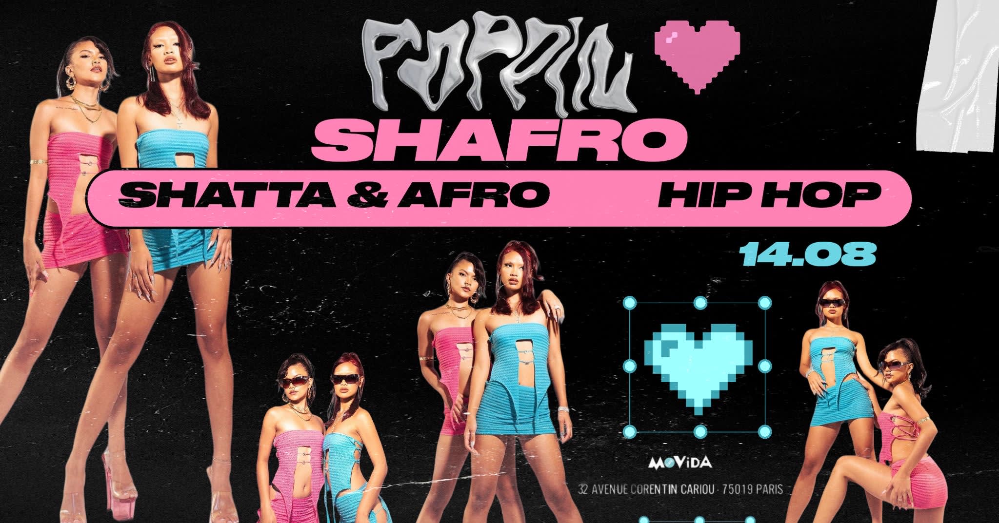 Shafro X Poppin 2: Afrobeat - Hip Hop - Shatta Cover