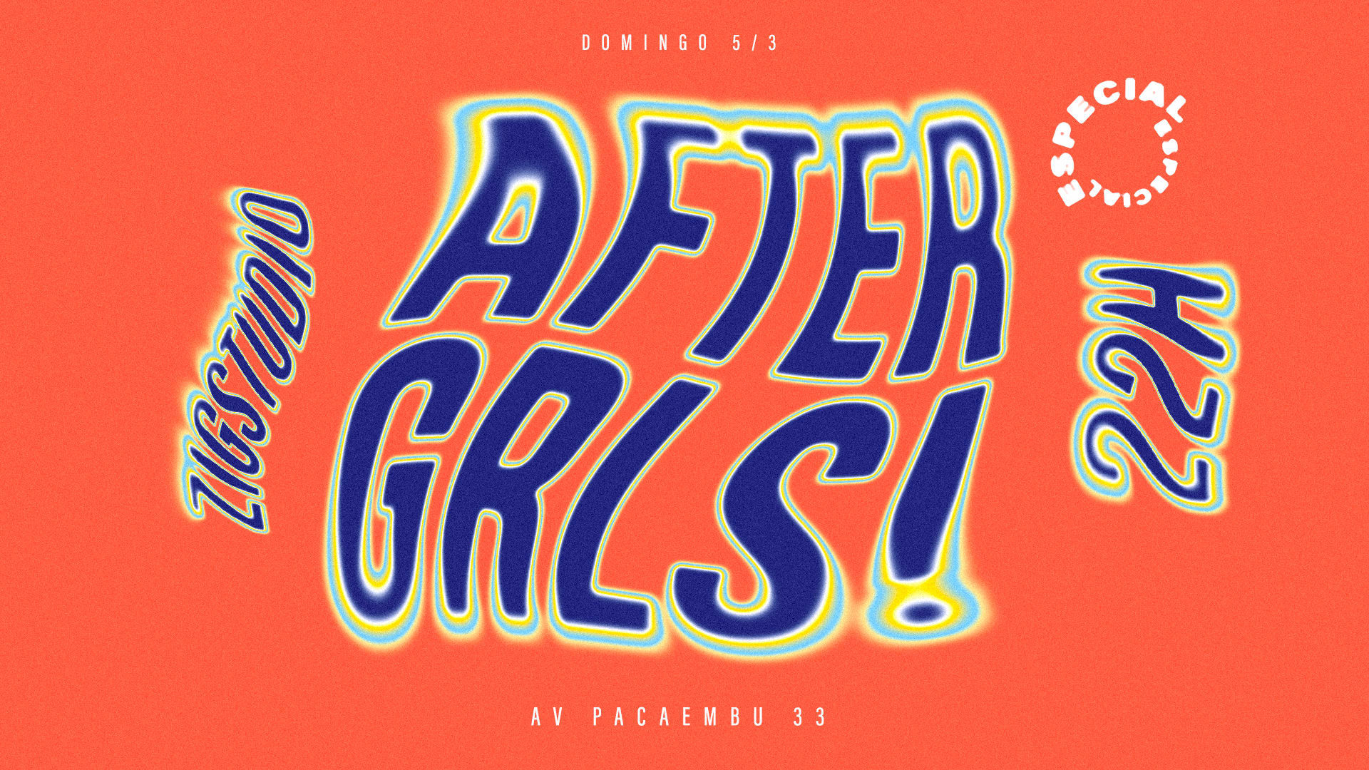 After Especial Grls Na Zigstudio 22h *Ingressos Limitados* Cover