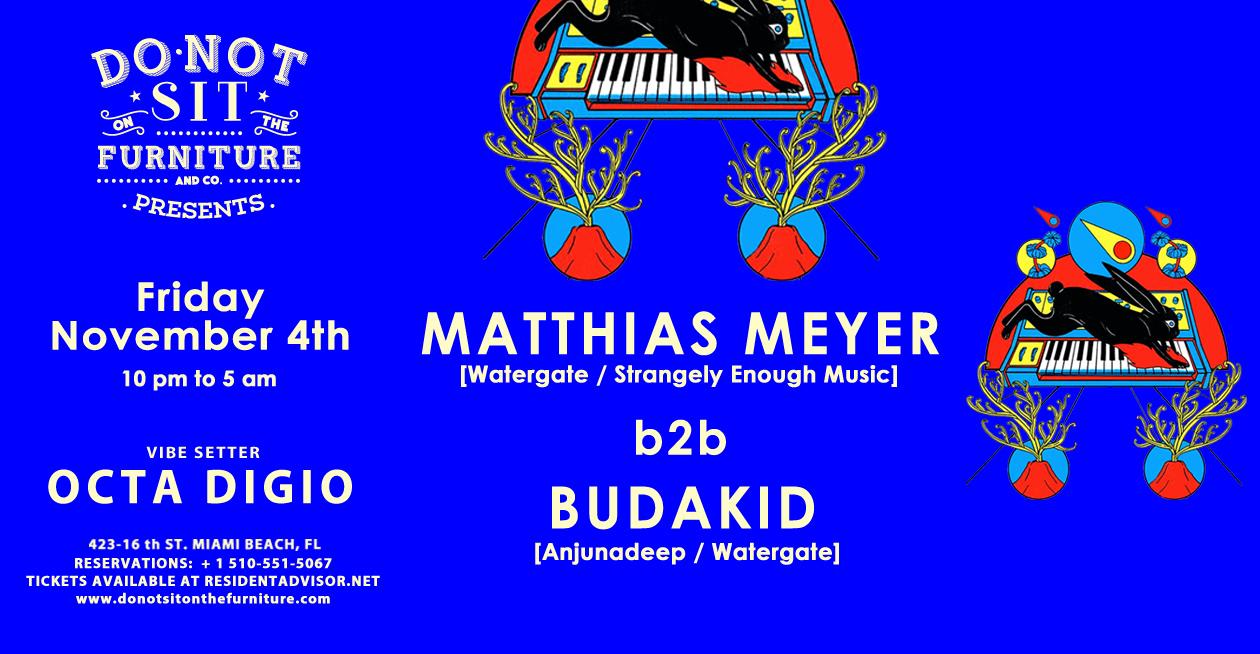 Matthias Meyer  [Watergate] B2b Budakid  [Anjunadeep]  Cover