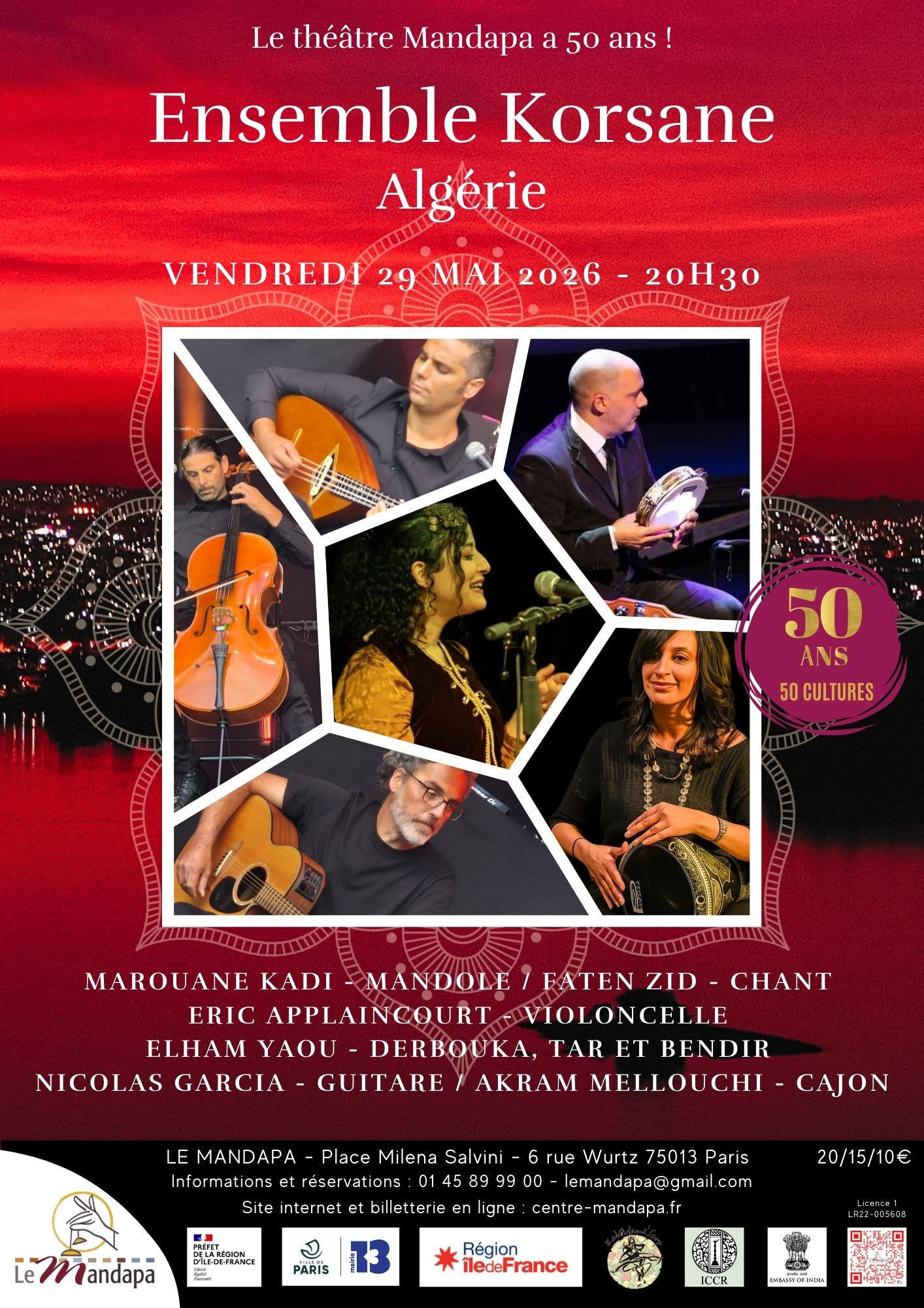 Ensemble Korsane - Algérie Cover