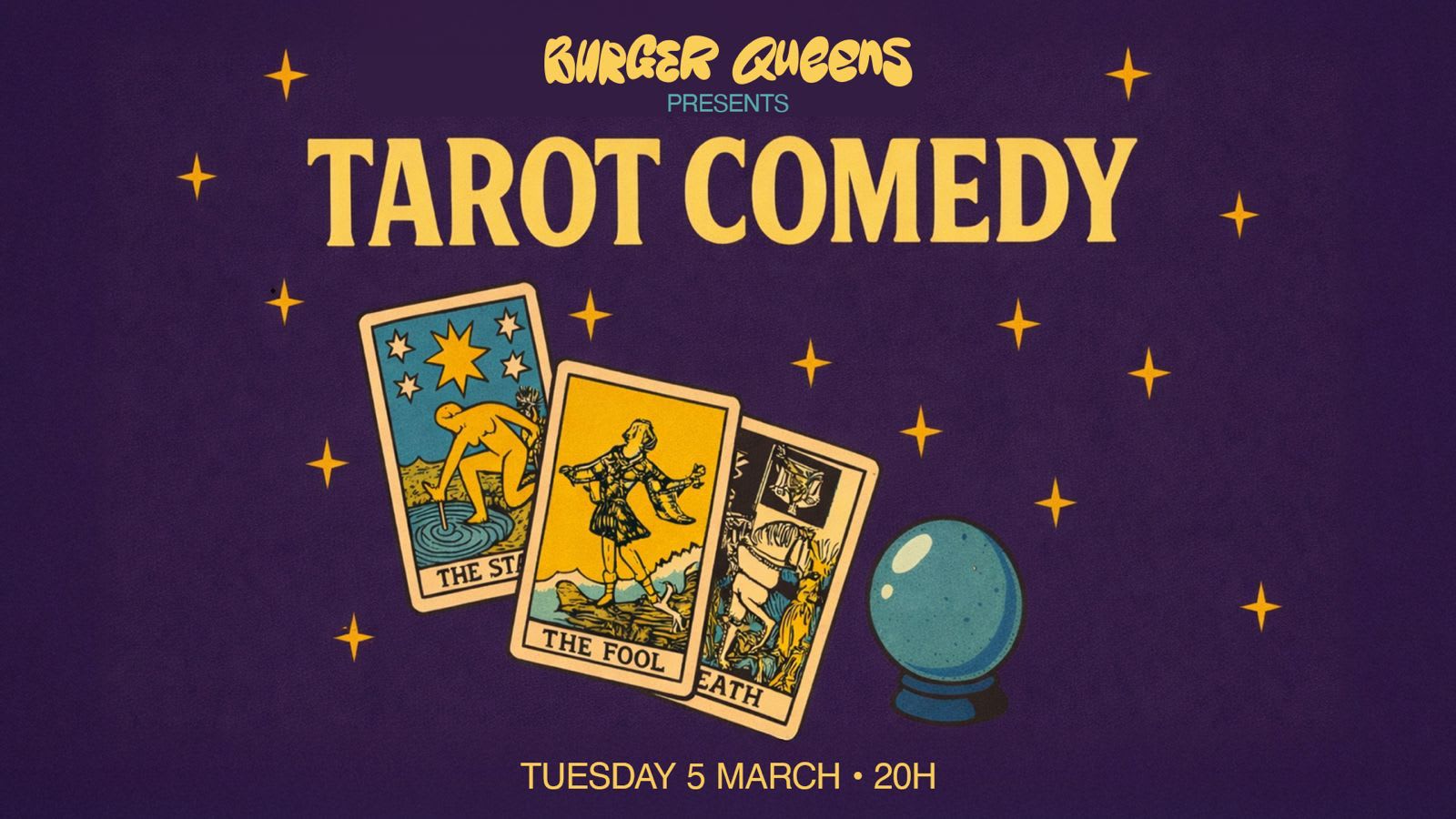 Burger Queens - Tarot Comedy Cover