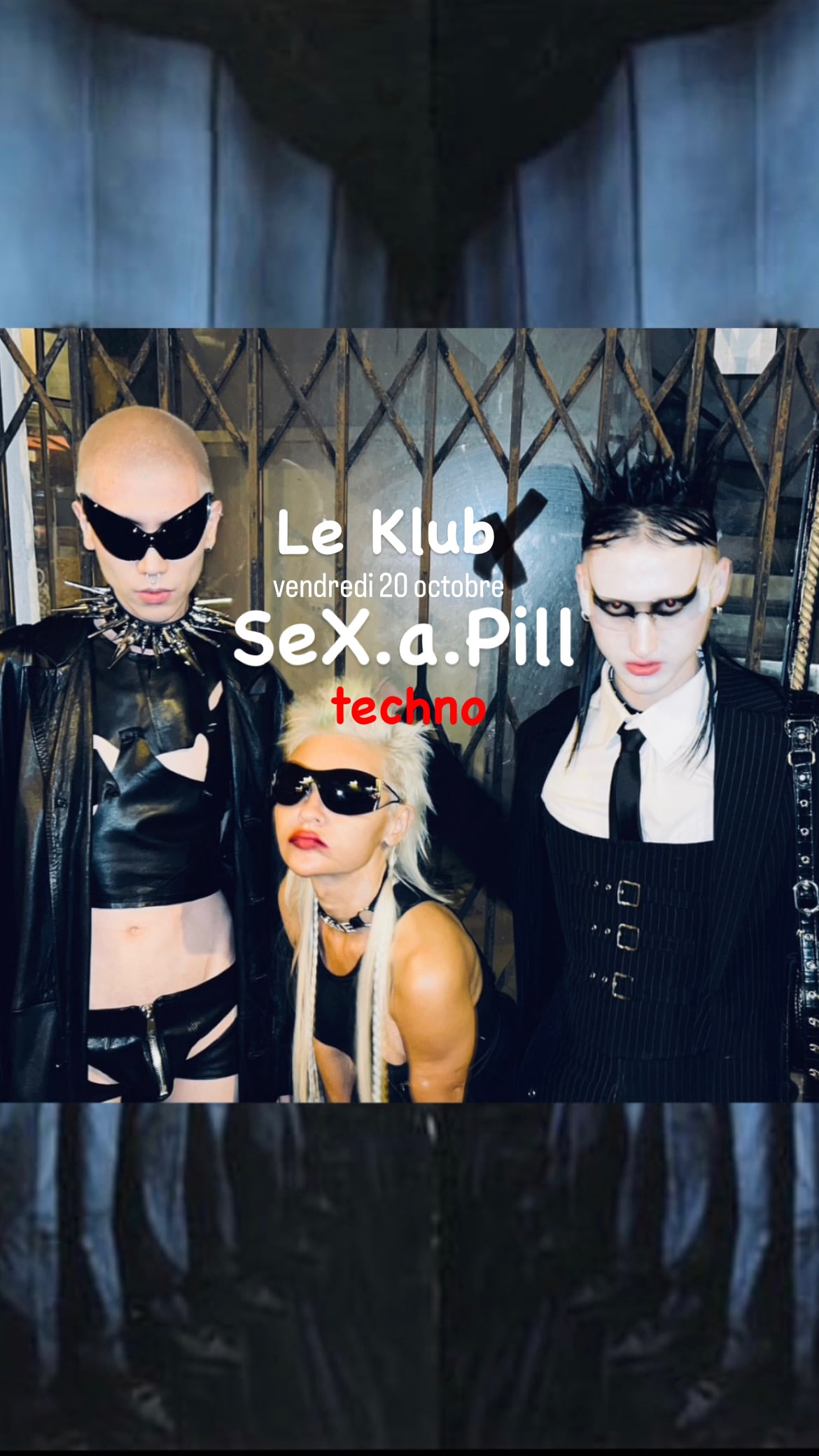 Sex.A.Pill Techno At Le Klub Cover