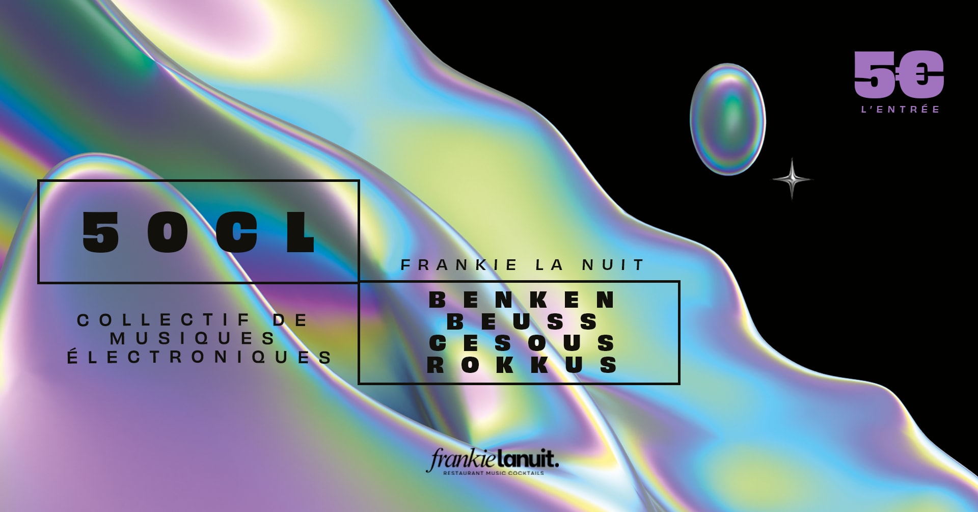 50 CL Avec Beuss, Benken, Cesous Et Rokkus Cover