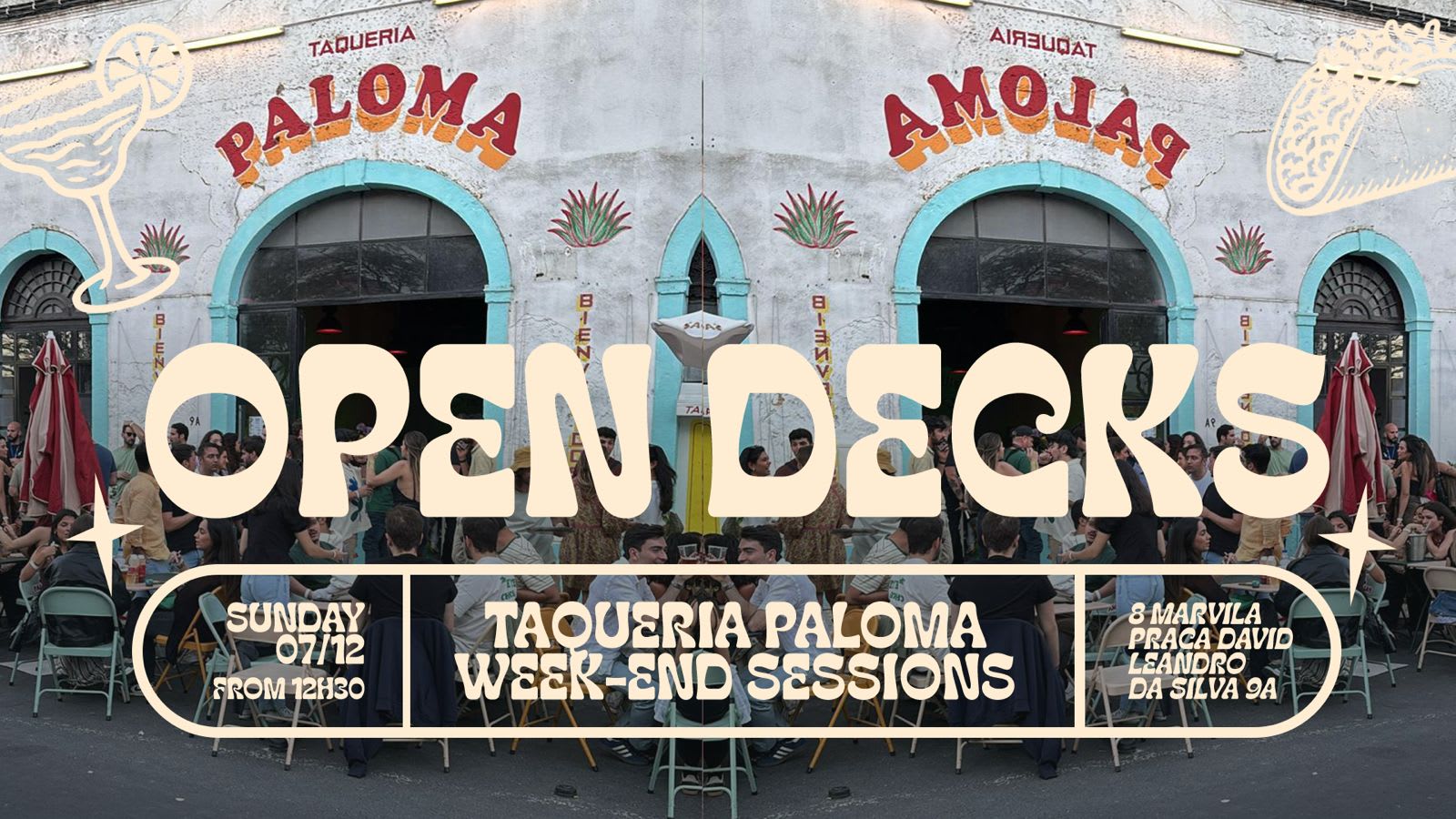 Open Deck - Taqueria Paloma Weekend Sessions - Dec 7th Cover