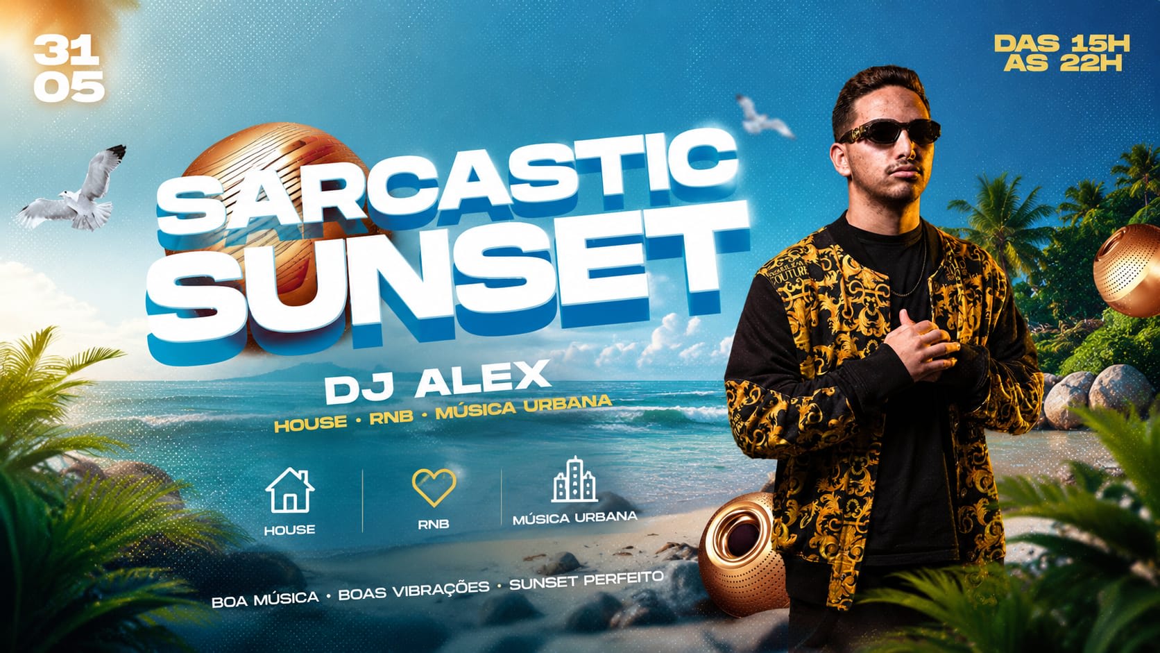 Sarcastic Sunset Cover