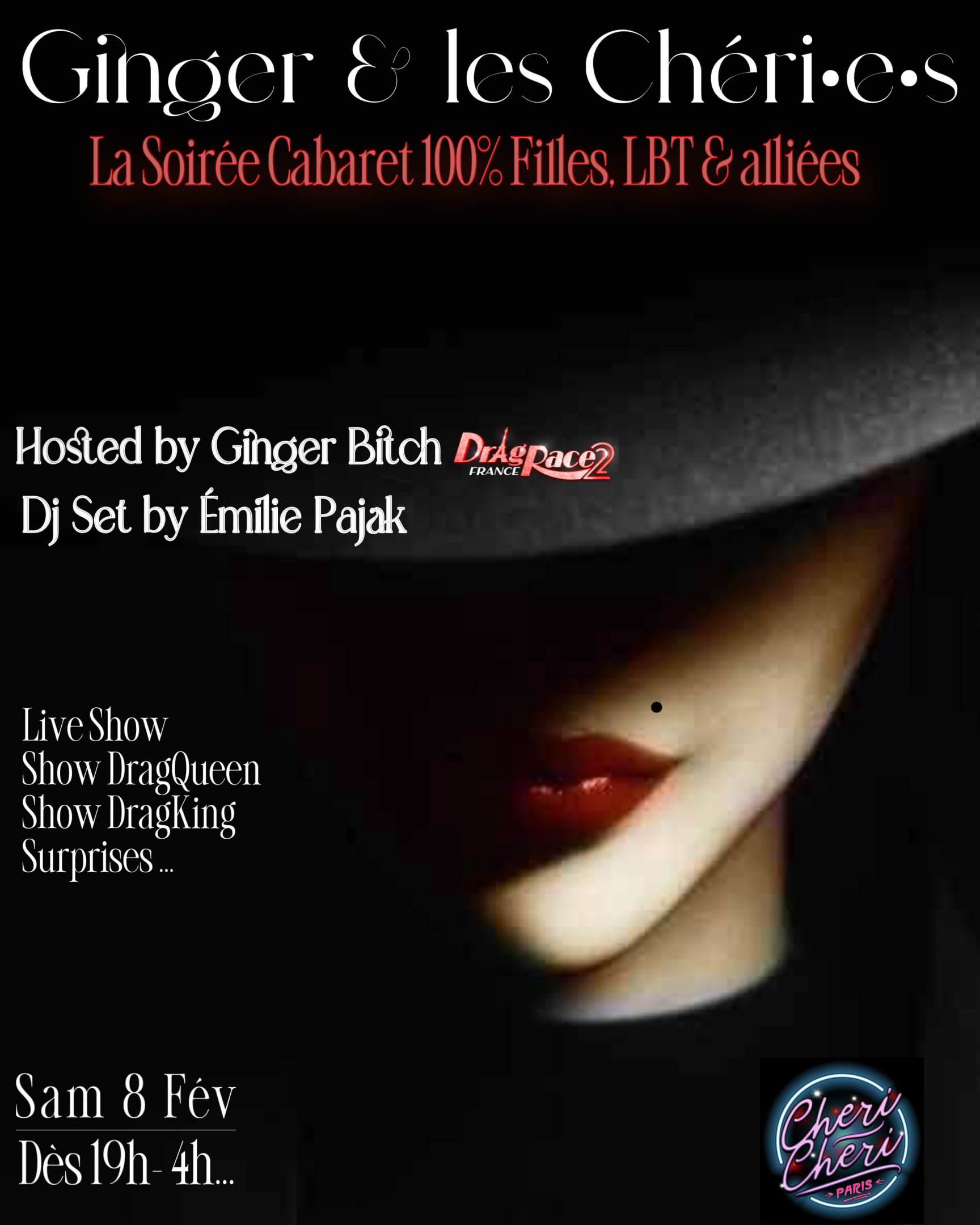 Ginger Et Les Cheri.E.S (100% Filles & Drags) Cover