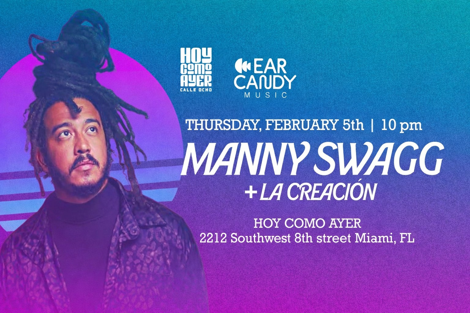 Mannyswagg Live At Hoy Como Ayer Cover