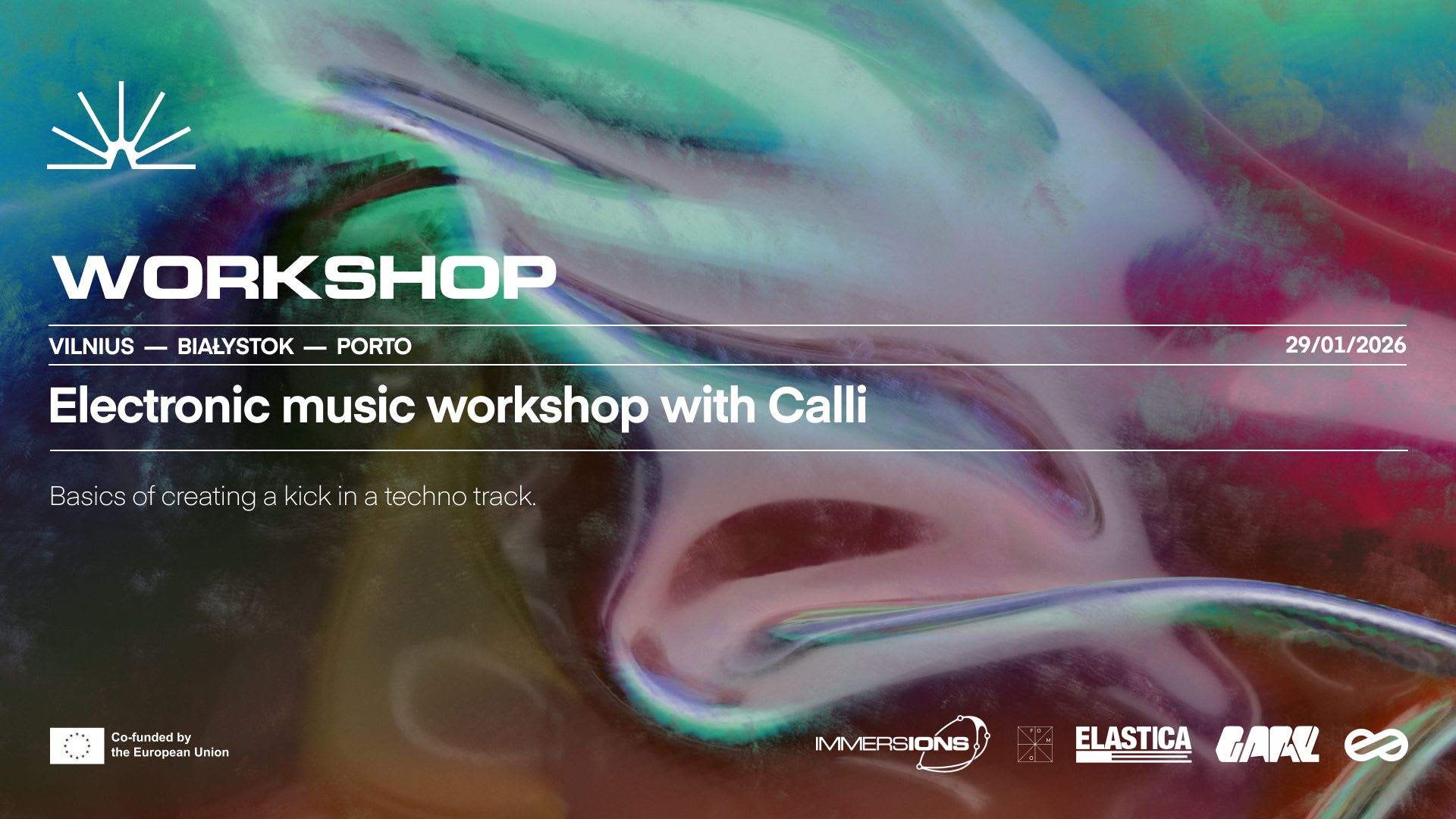 Immersions: Electronic Music Workshop With Calli (Free!) Cover