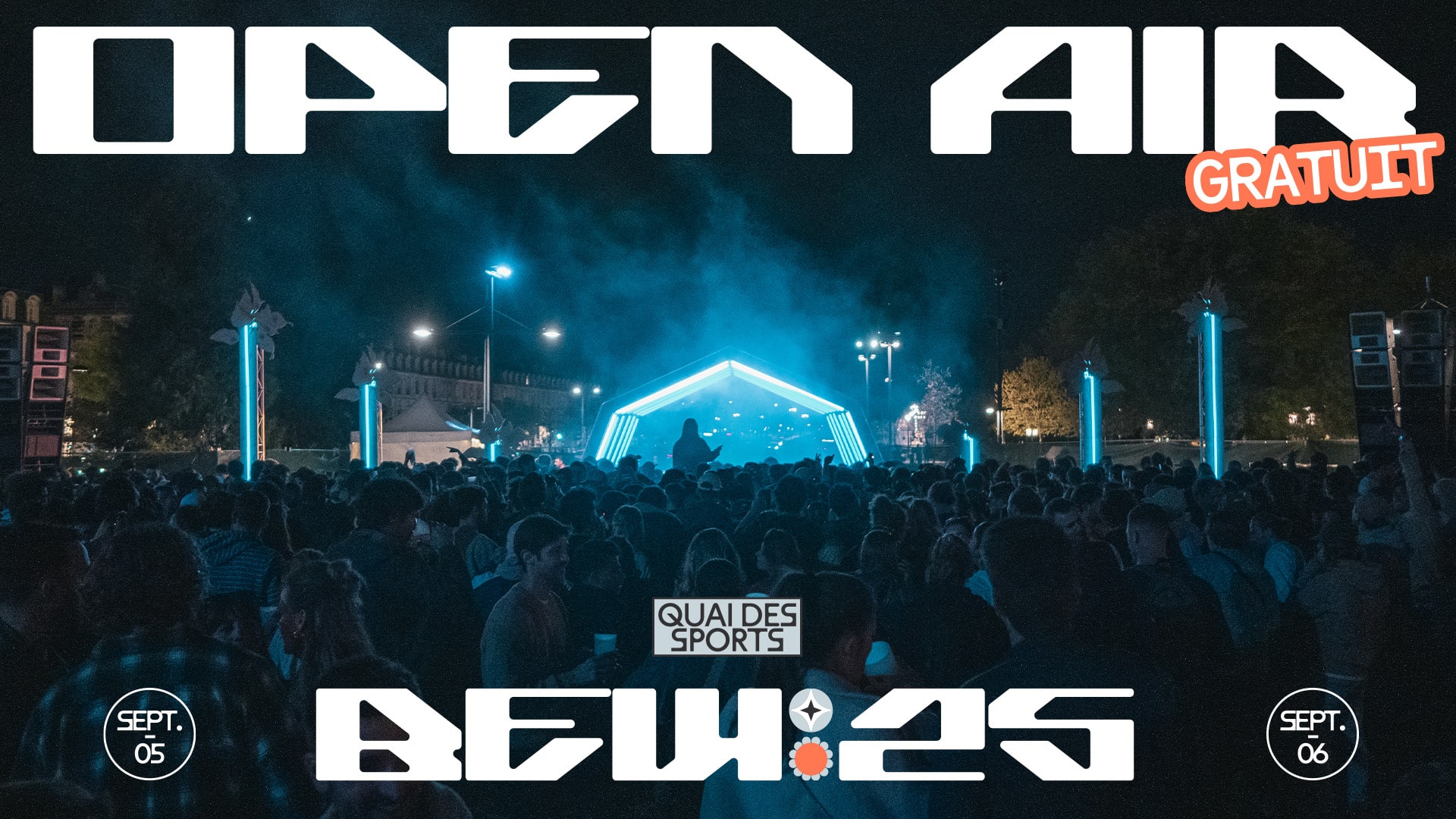 Bew Off - Open Air Gratuit : Quai Des Sports Cover