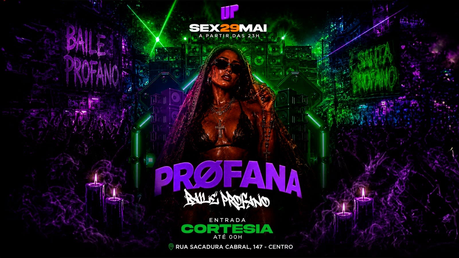 Profana - Baile Profano - Cortesia Até 00h Cover