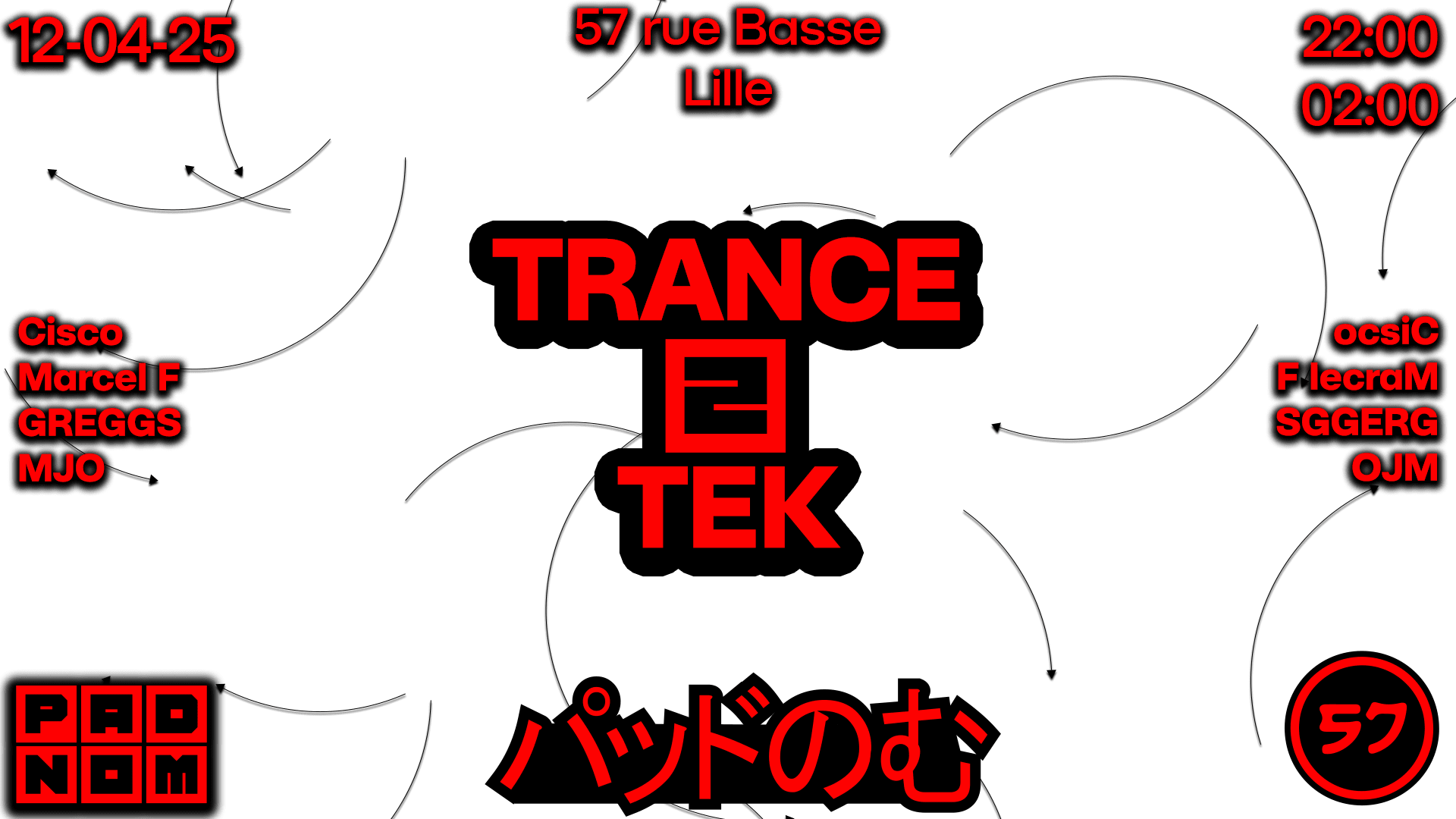 Trance 2 Tek - Padnom Cover