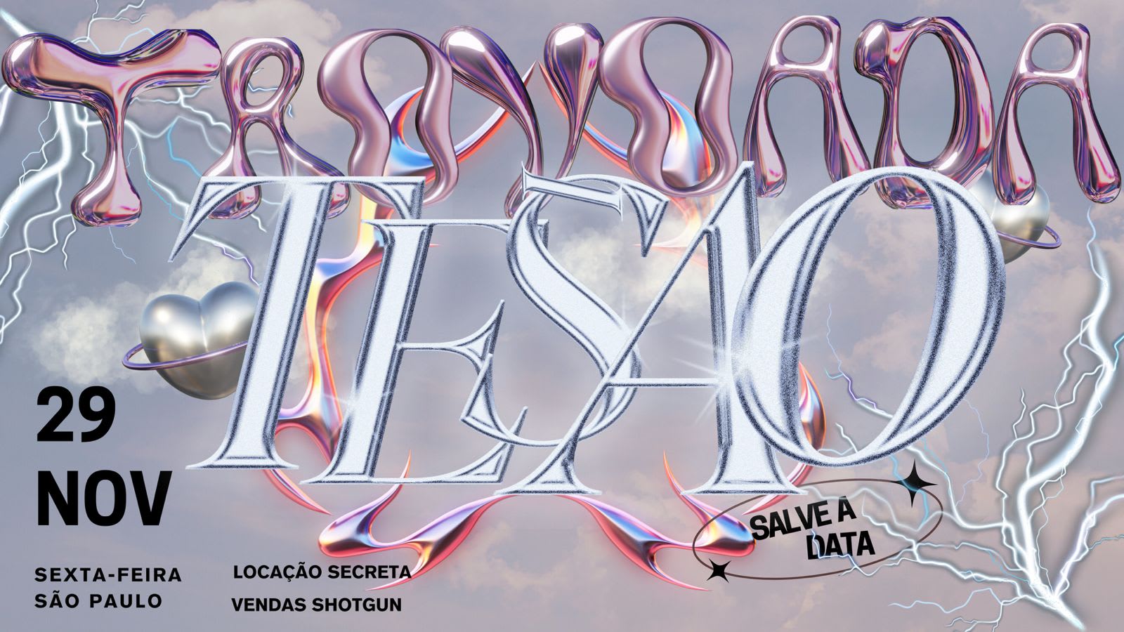 Tesãozinho Baile Trovoada Cover