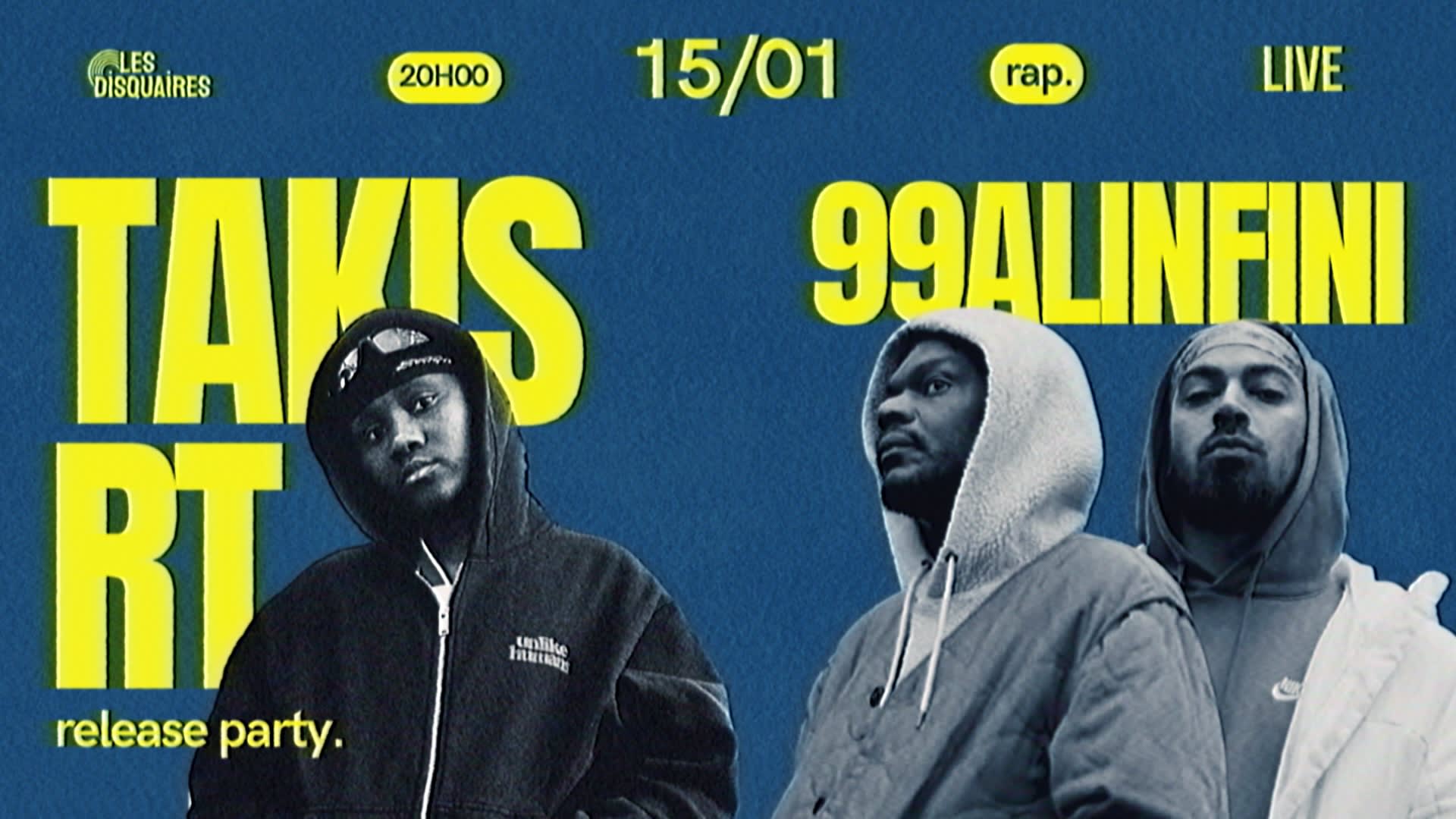 Takis Rt [Release Party] X 99alinfini - Live Cover