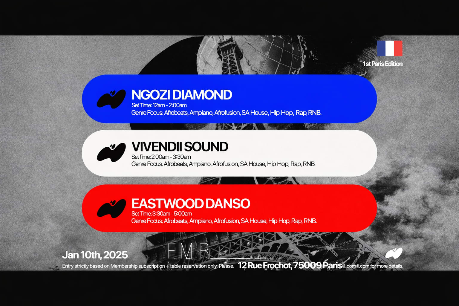 Irie Global: Paris 1st Édition | Partiful Cover