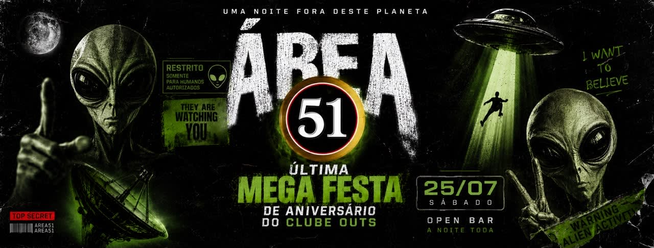 Última Mega Festa De Aniversário Do Outs | Julho, 23 Anos Cover
