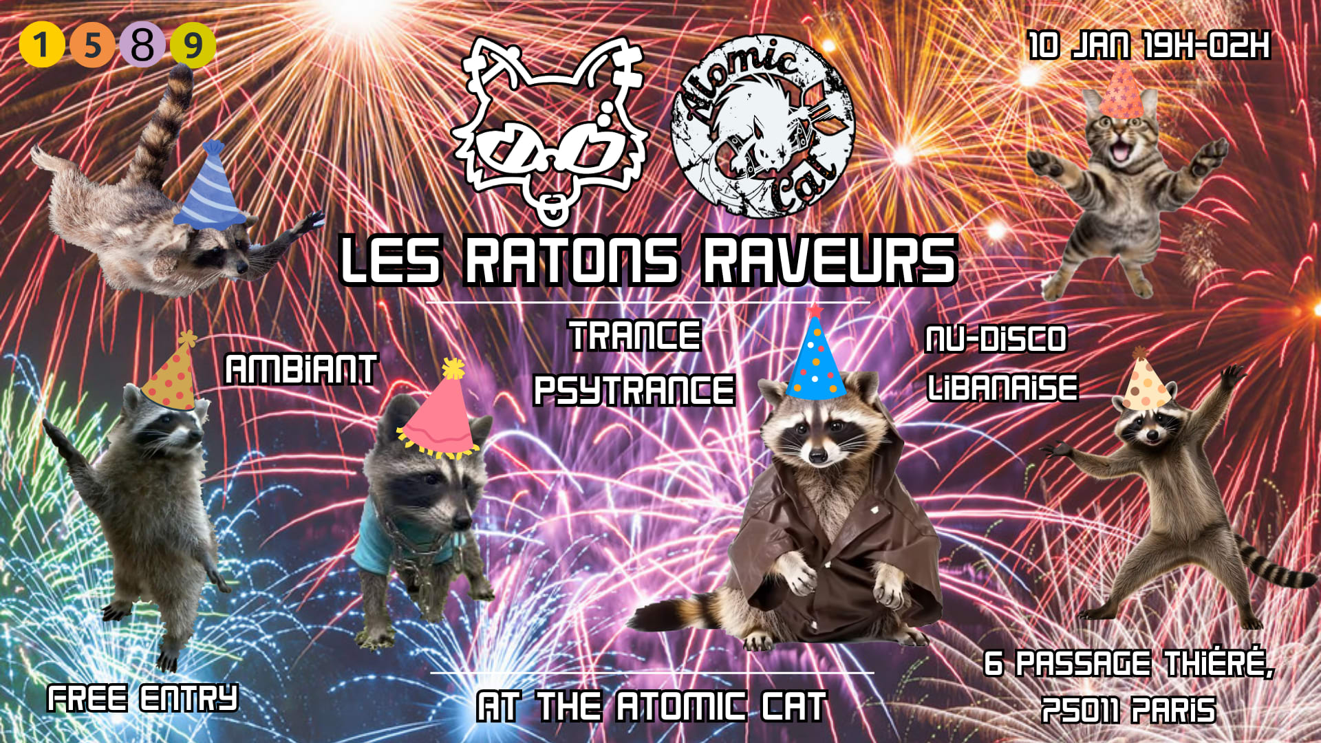 Atomic Ratons #15 Cover